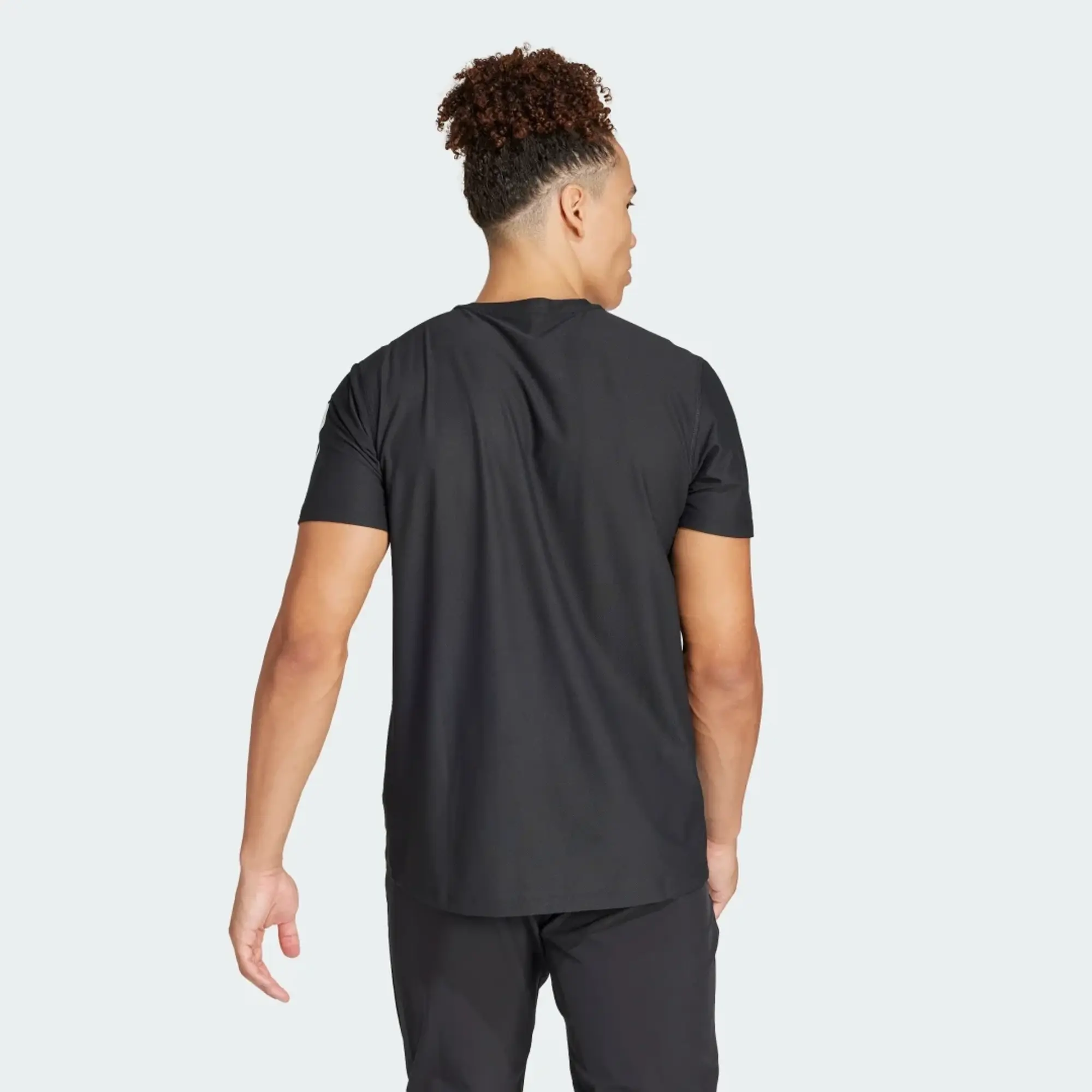 Adidas Running Own The Run T-Shirt In Black