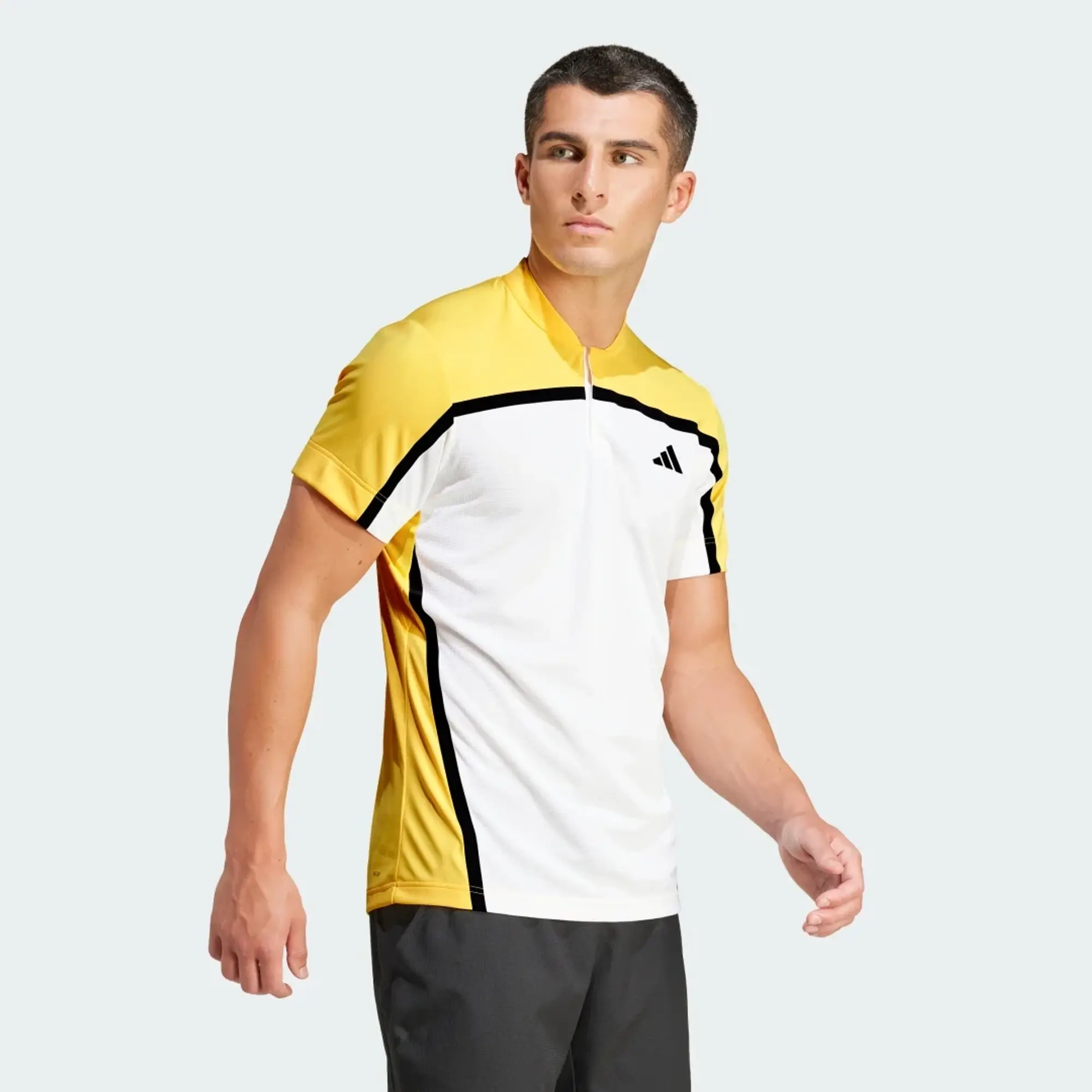 Adidas Tennis Heat. Rdy Pro Freelift Polo Shirt In White