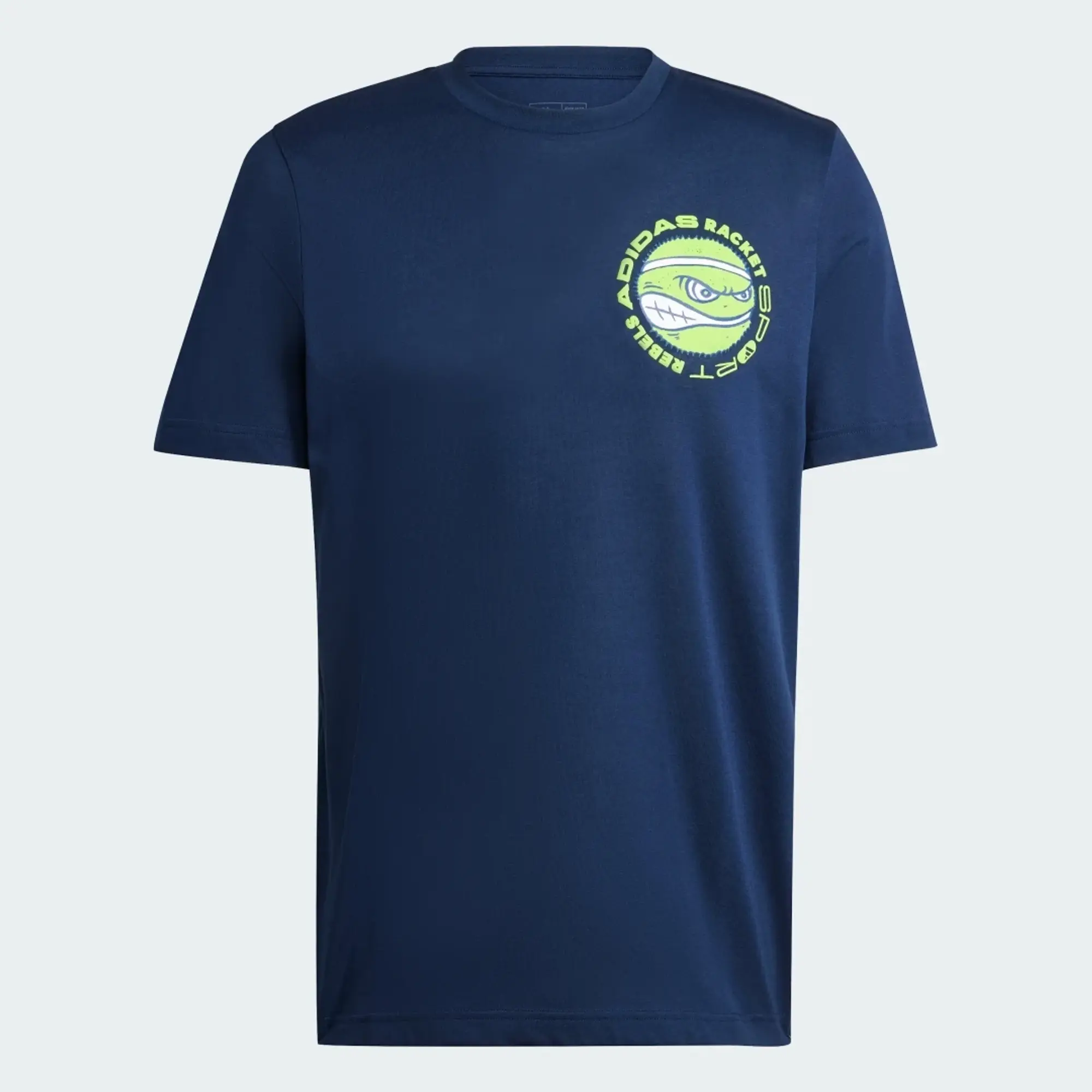 Adidas Performance Racket Sport Rebels T-Shirt In Blue