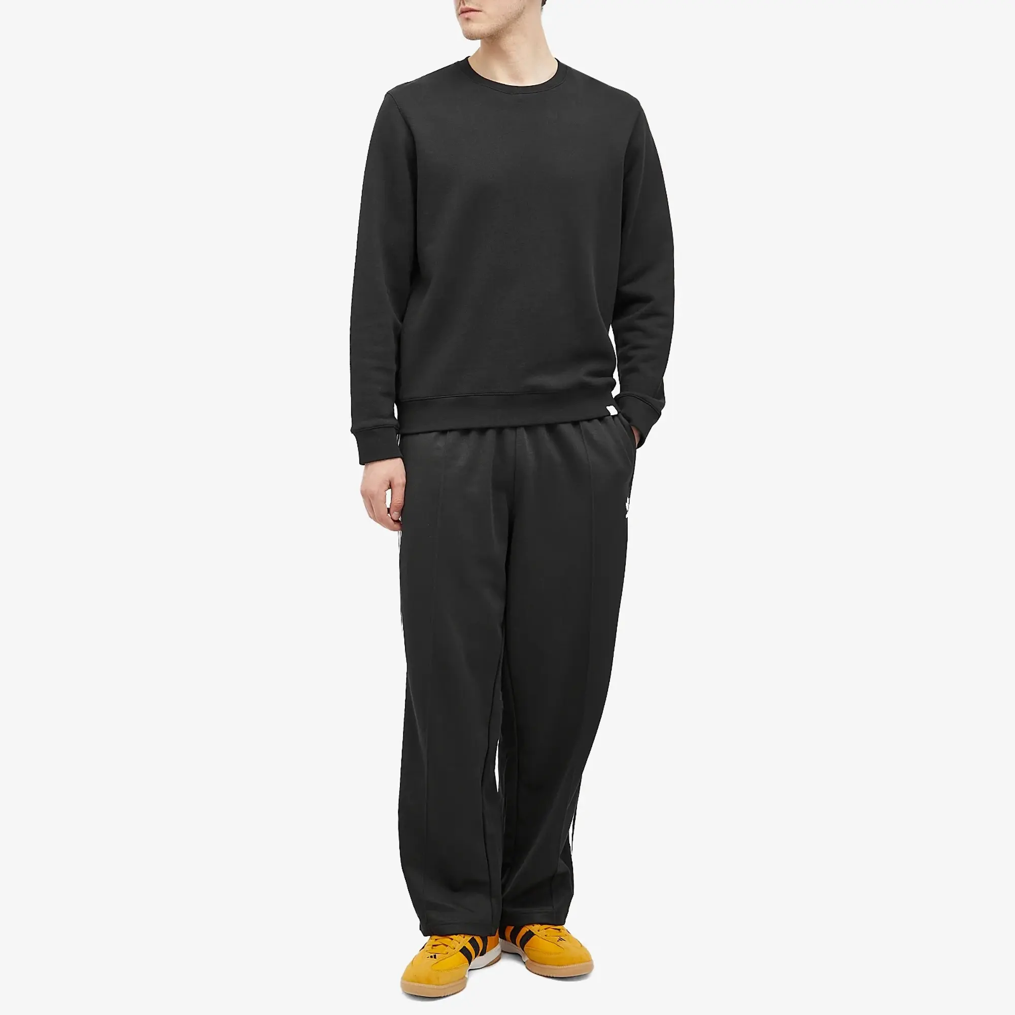 adidas Originals Pants Adidas Firebird Adicolor Baggy Fit Trackpant Black M