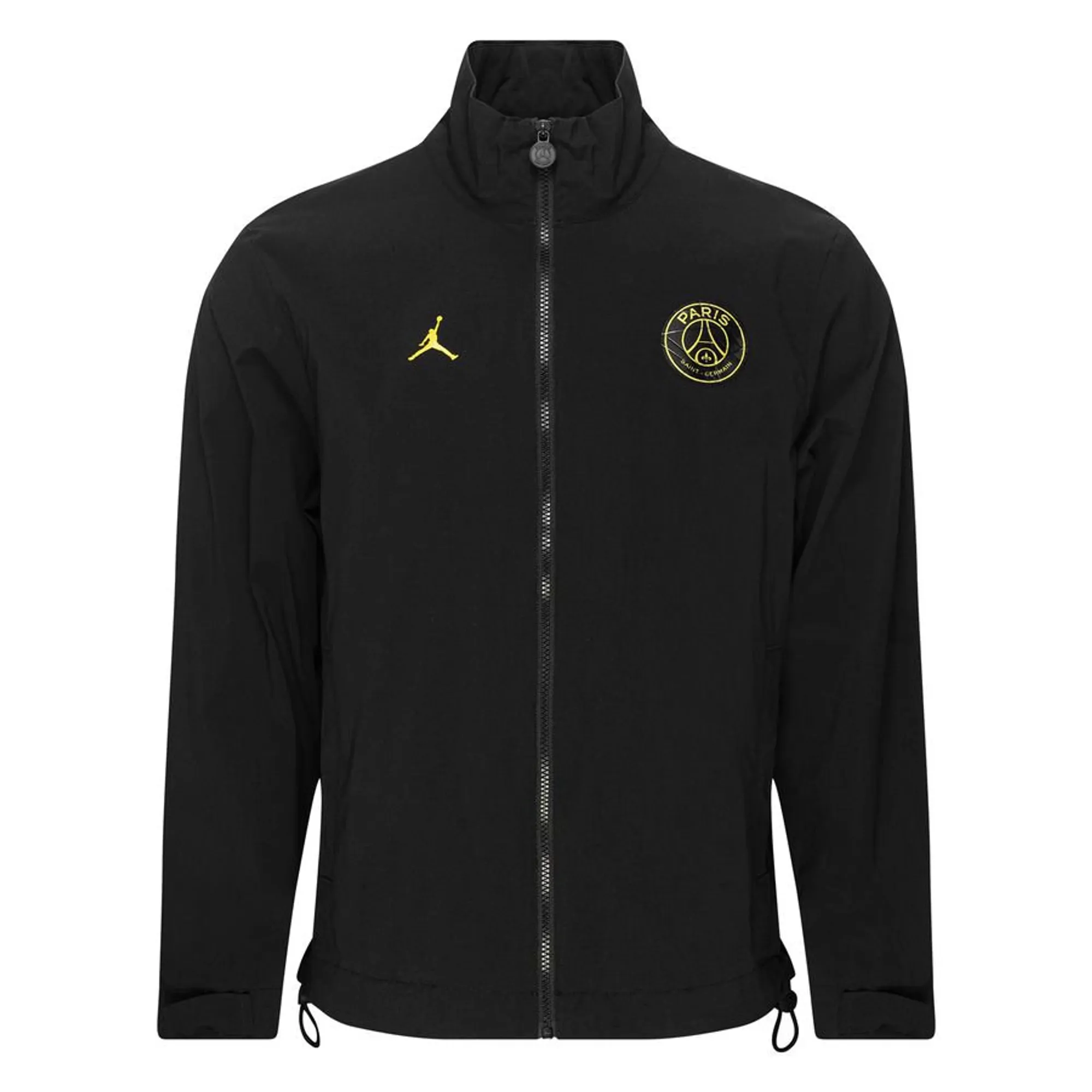 Nike Jordan Paris Saint Germain Jacket Woven Jordan X Psg - Black/Tour Yellow - ['Black']