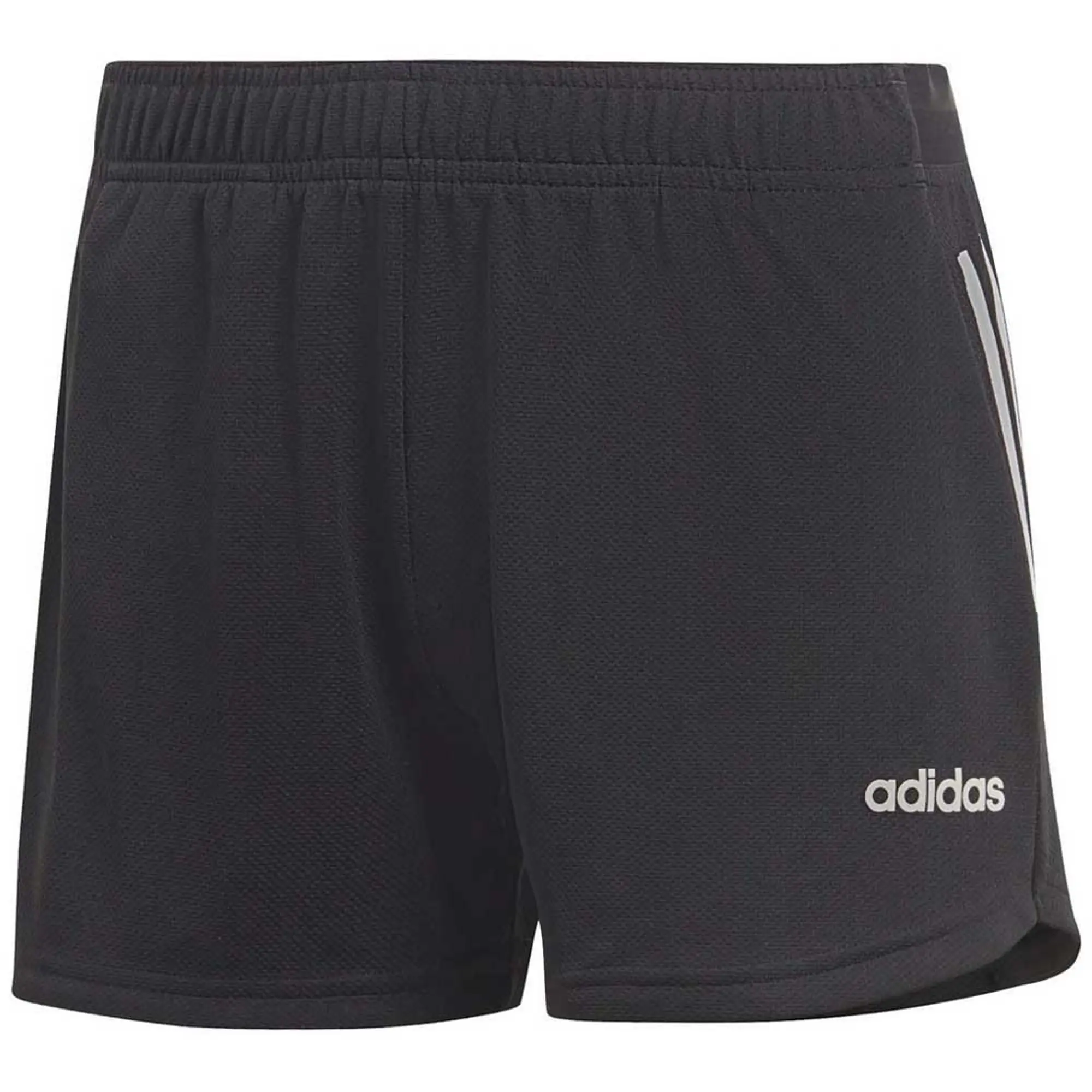 Adidas Design 2 Move Branded Knit Shorts  - Black