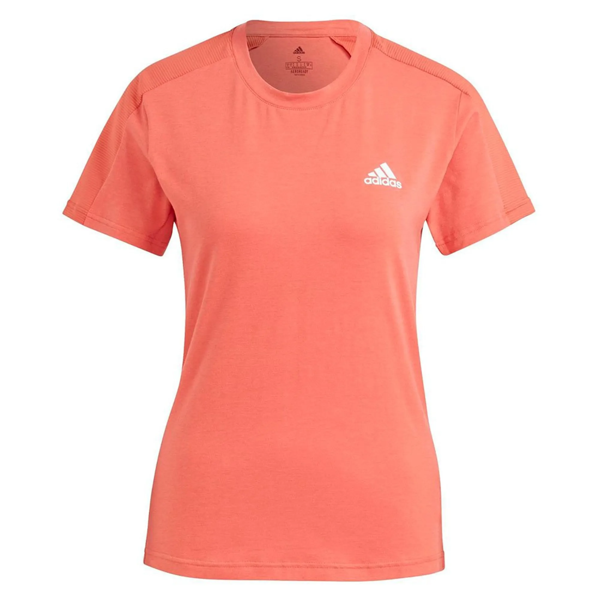 Adidas Designed To Move Aeroready Short Sleeve T-shirt  - Red