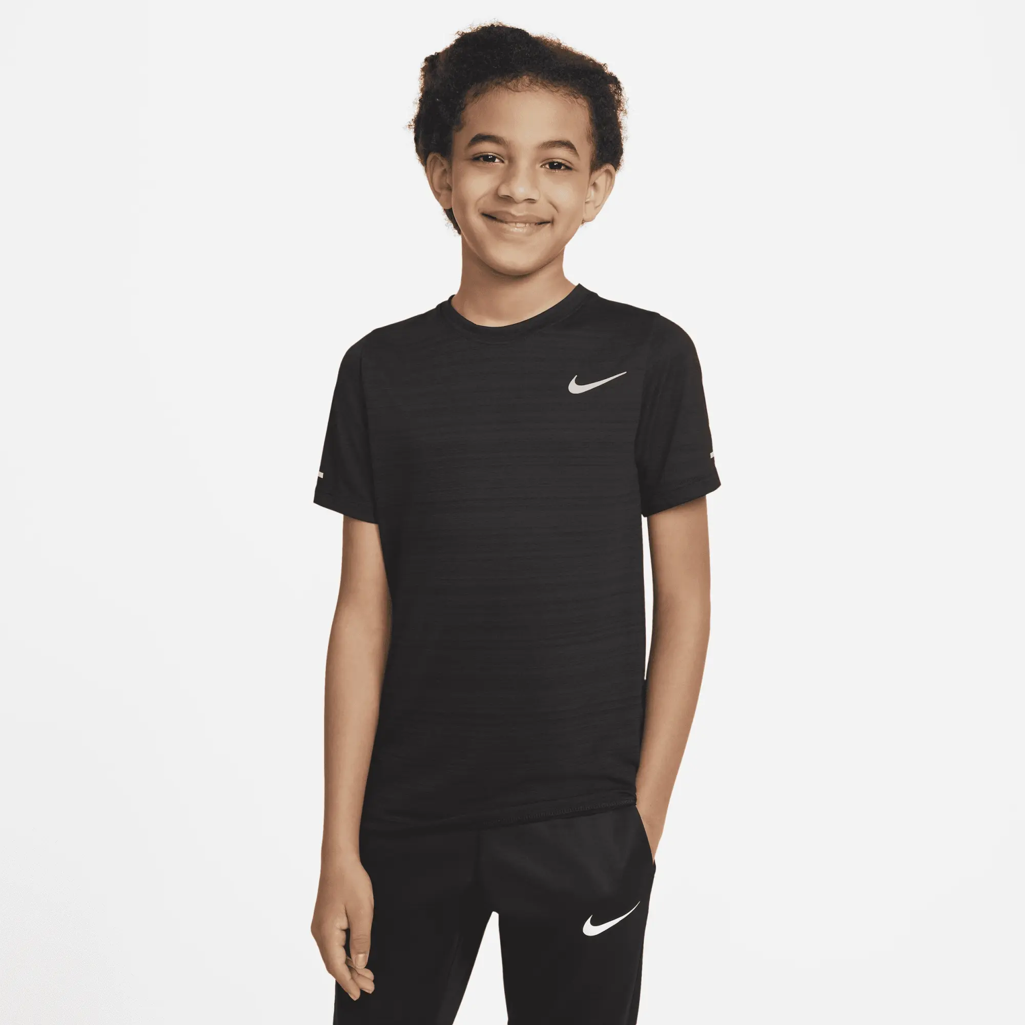 Nike Miler T-Shirt Junior - Black - Kids