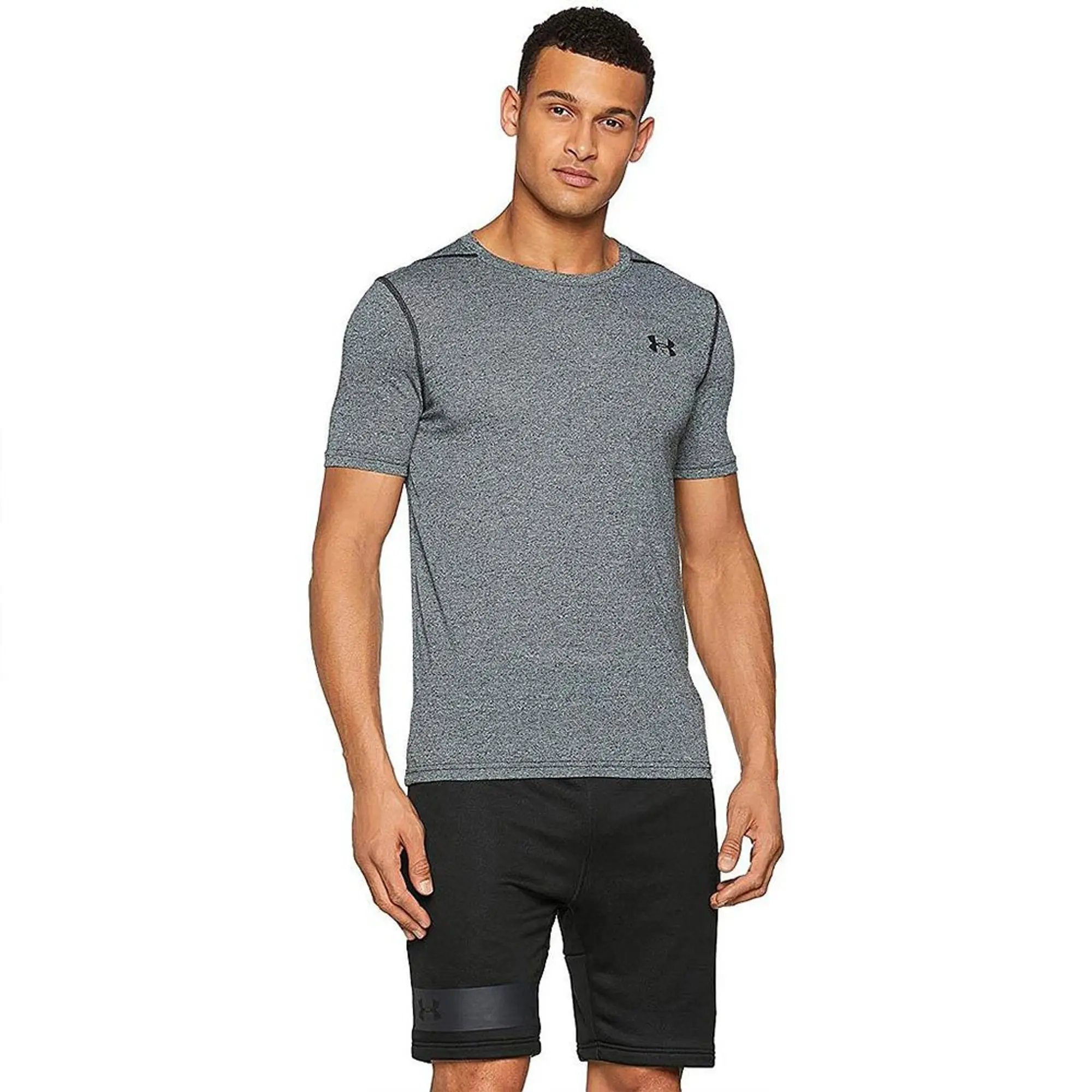 Under Armour Threadborne Short Sleeve T-shirt  - Grey