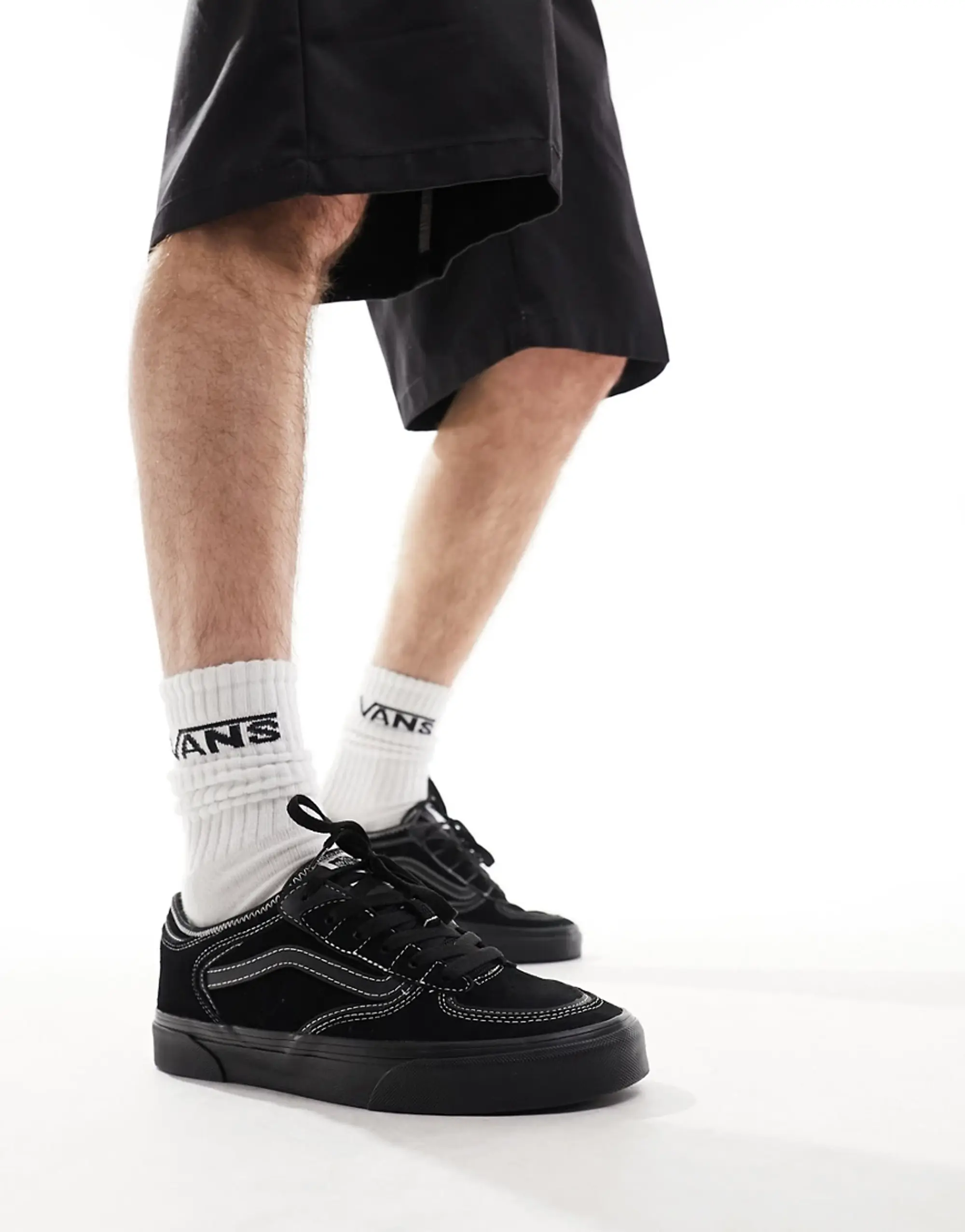 Vans Rowley Classic Trainers In Black