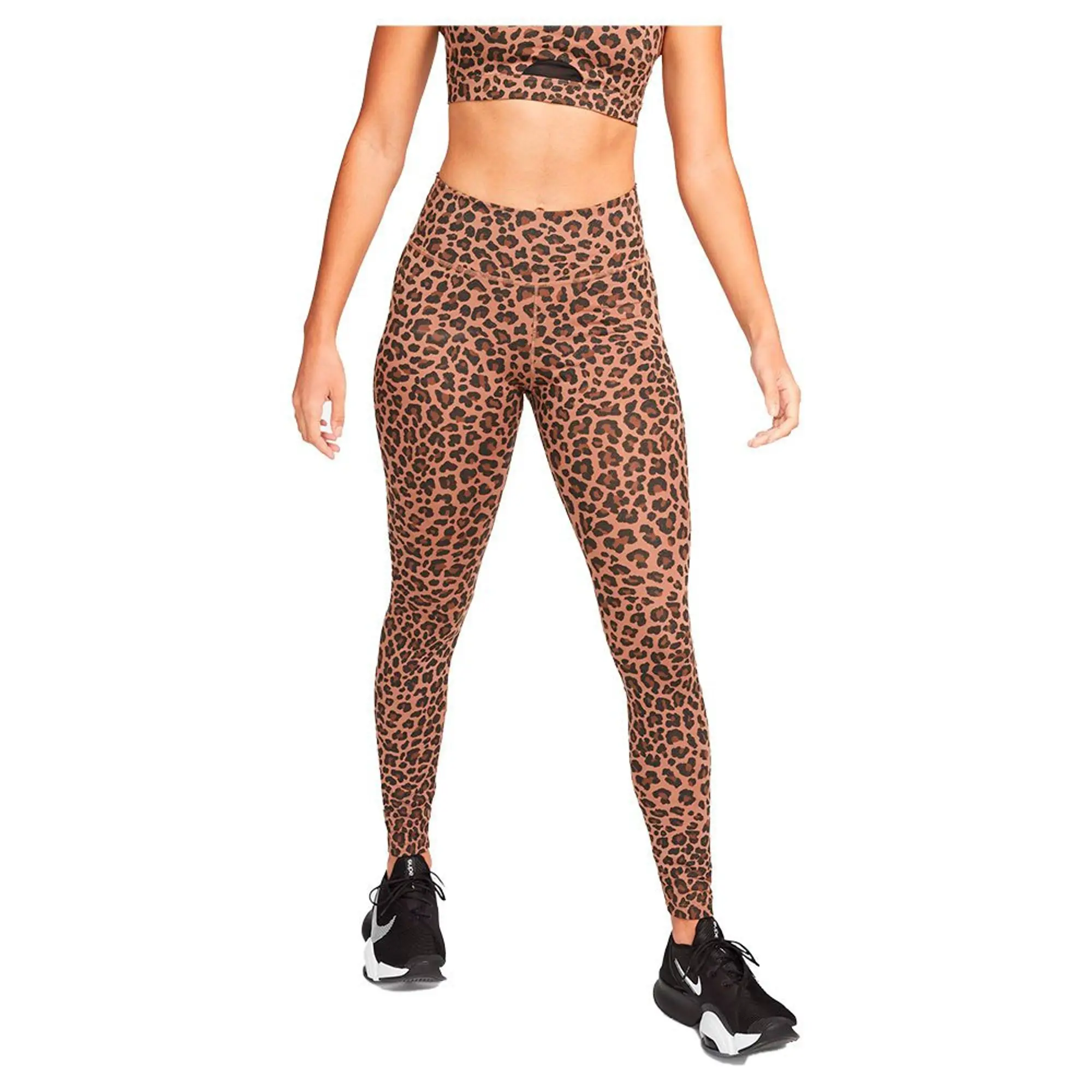 Nike Womens Dri FIT One Mid Rise Printed Tights DD5473 256 FOOTY.COM