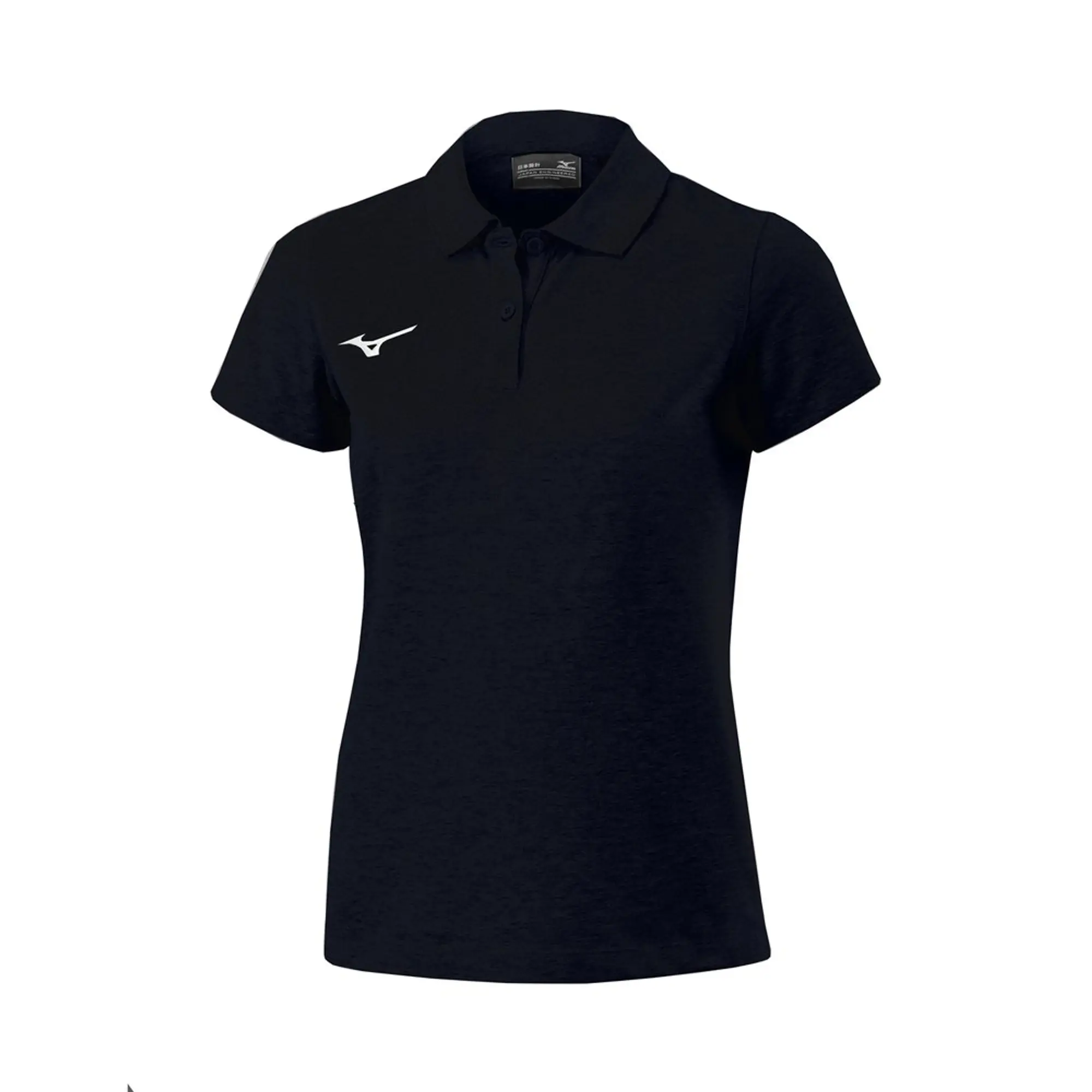 Mizuno Shizuoka Short Sleeve Polo  - Black