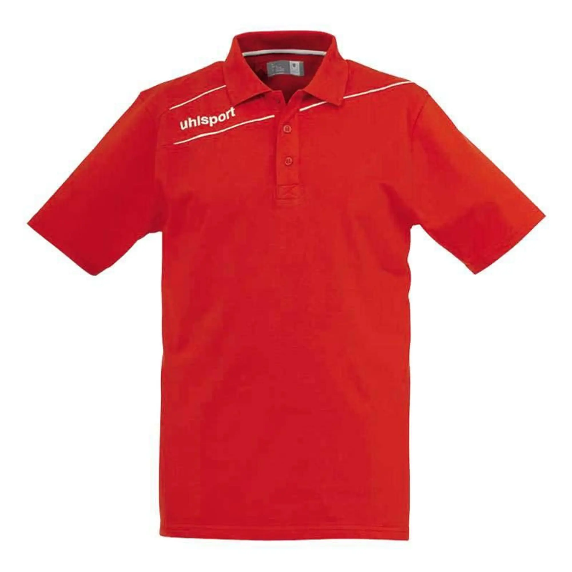 Uhlsport Stream 3.0 Short Sleeve Polo  - Red