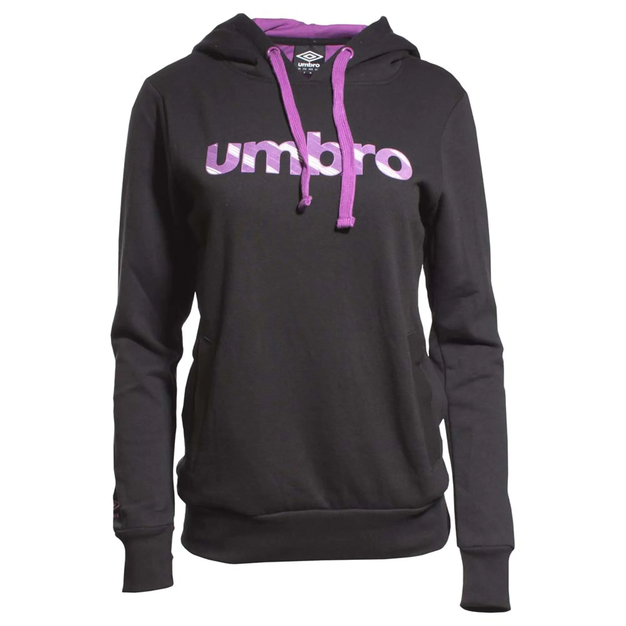 Umbro Logo Hoodie  - Black,Purple