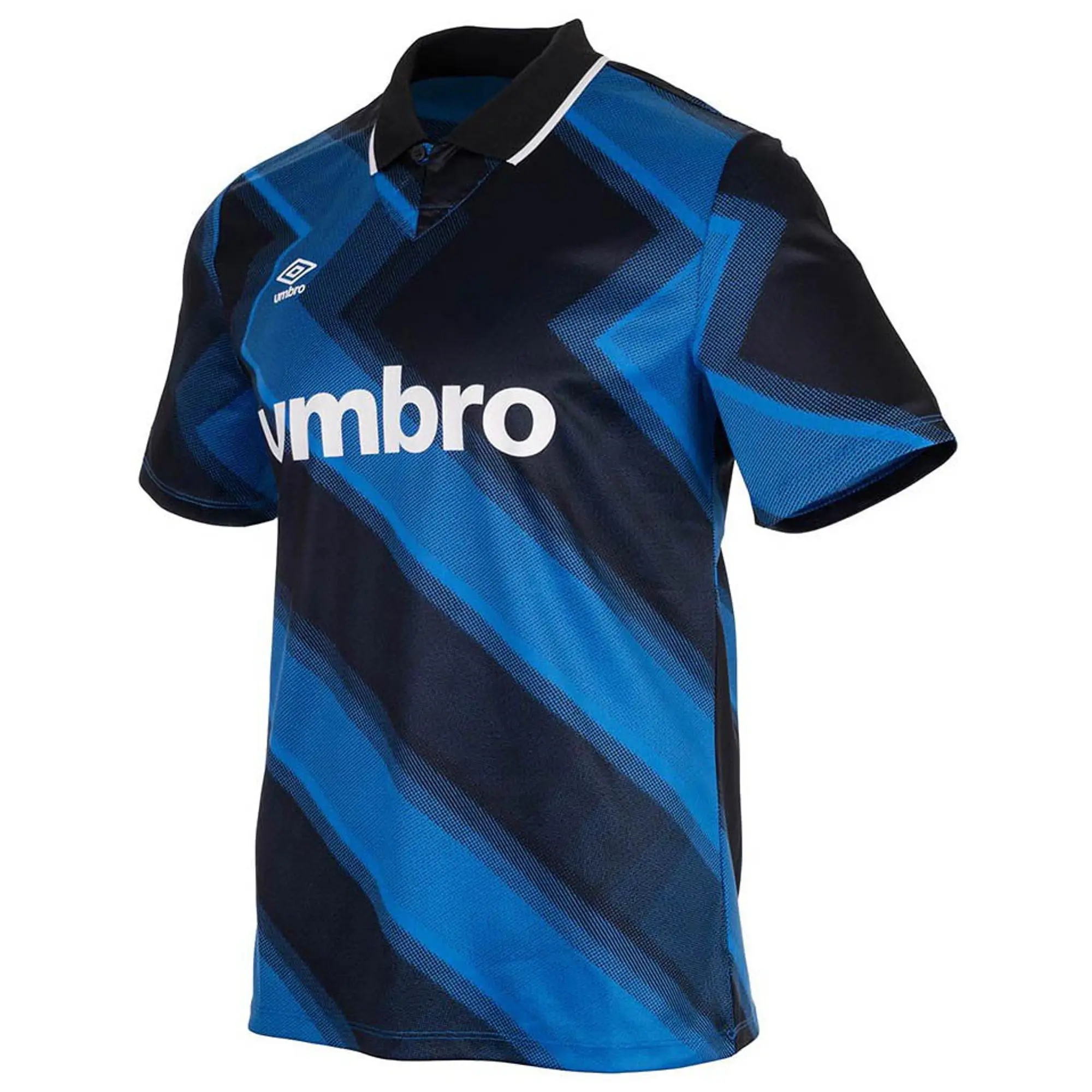 Umbro Terrace Short Sleeve T-shirt  - Blue,Black