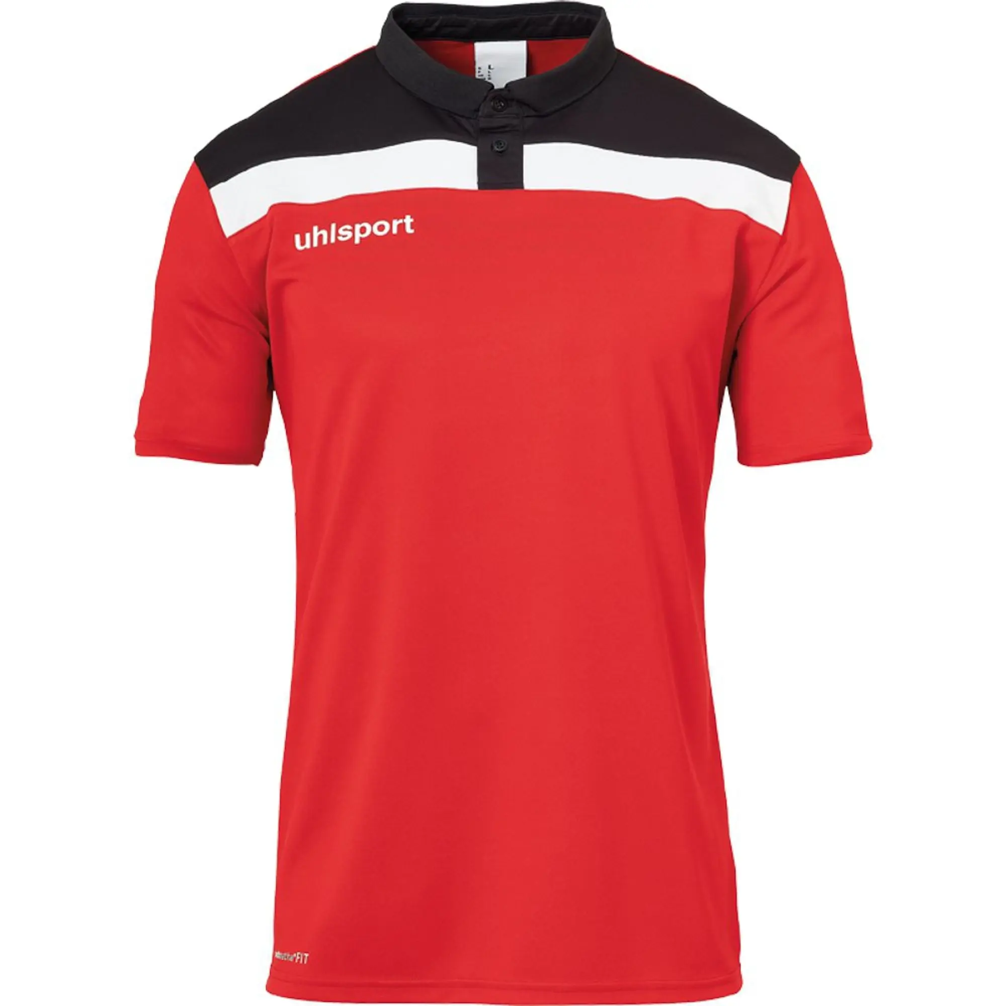 Uhlsport Offense 23 Short Sleeve Polo  - Red