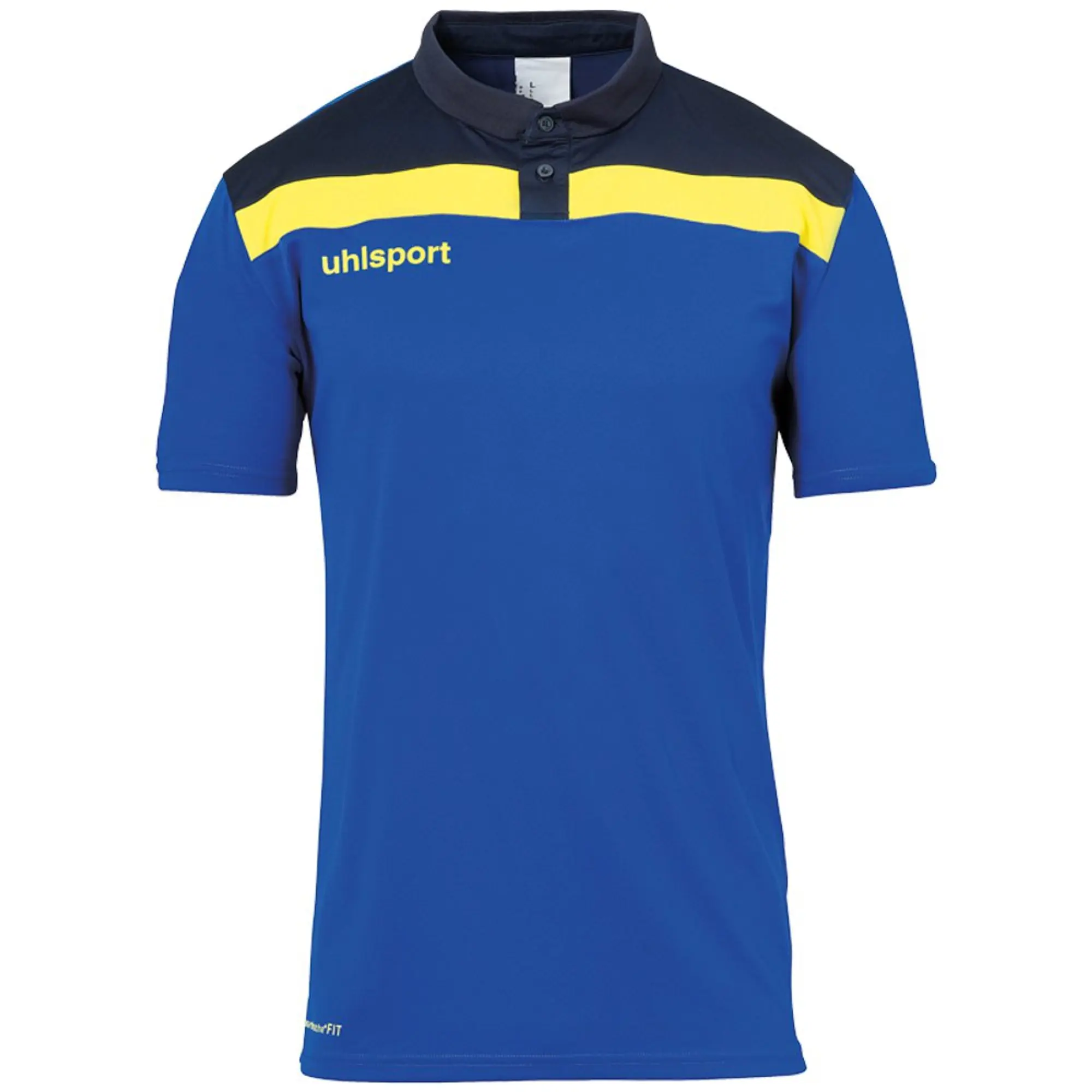 Uhlsport Offense 23 Short Sleeve Polo  - Blue