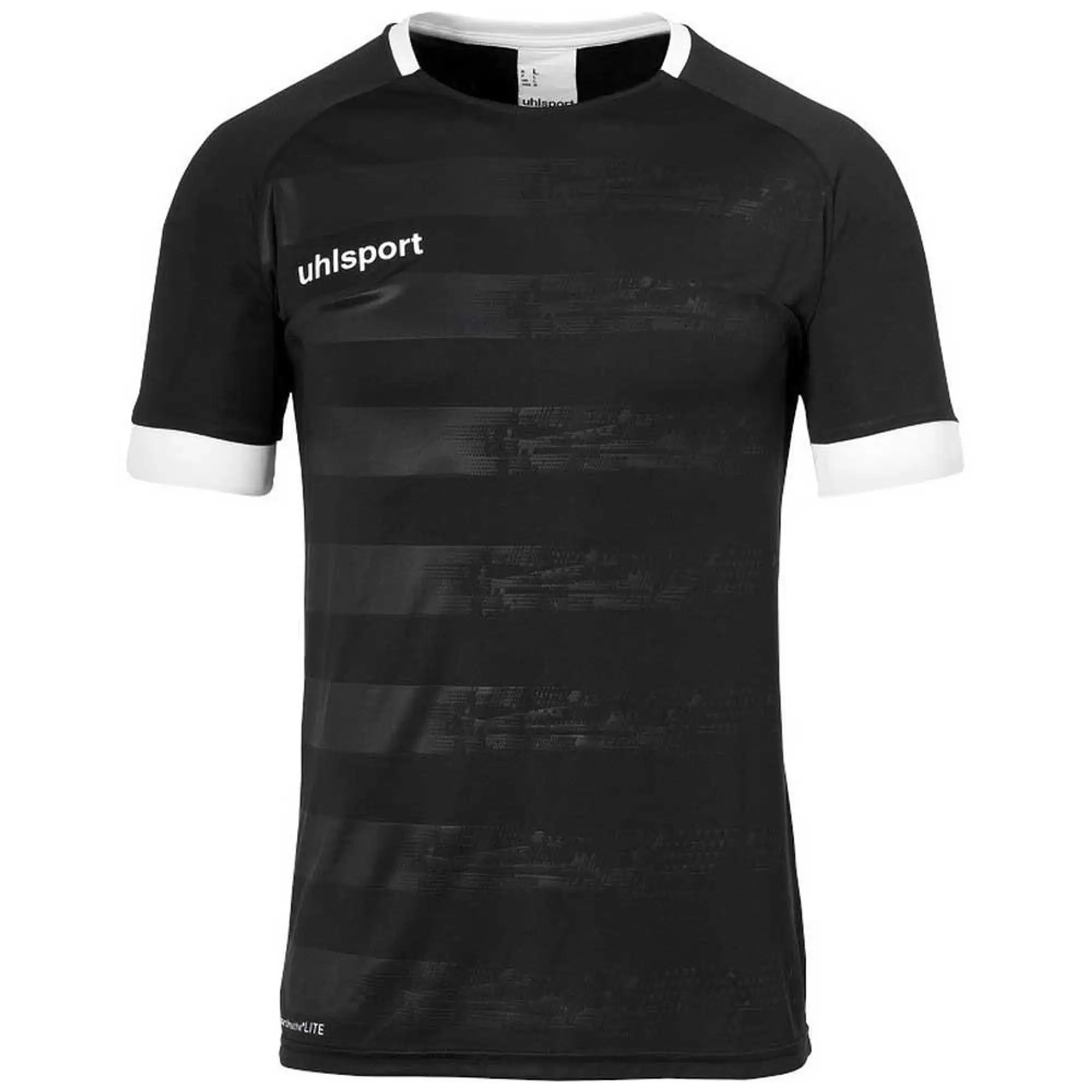 Uhlsport Division Ii Short Sleeve T-shirt  - Black