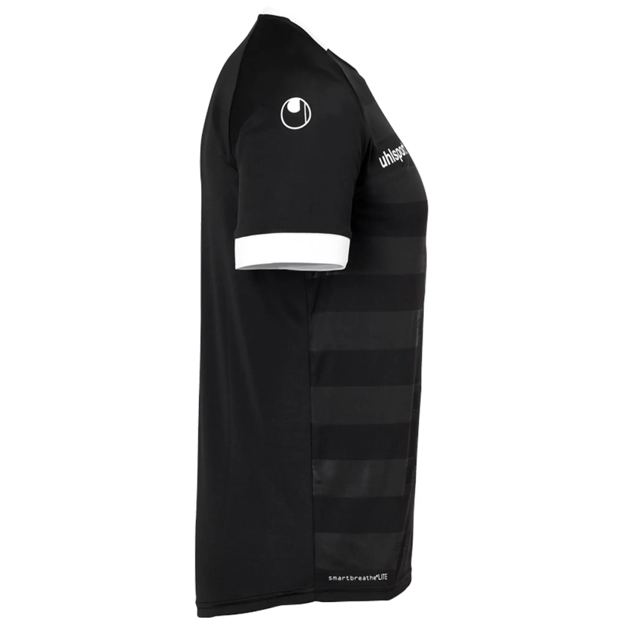 Uhlsport Division Ii Short Sleeve T-shirt  - Black