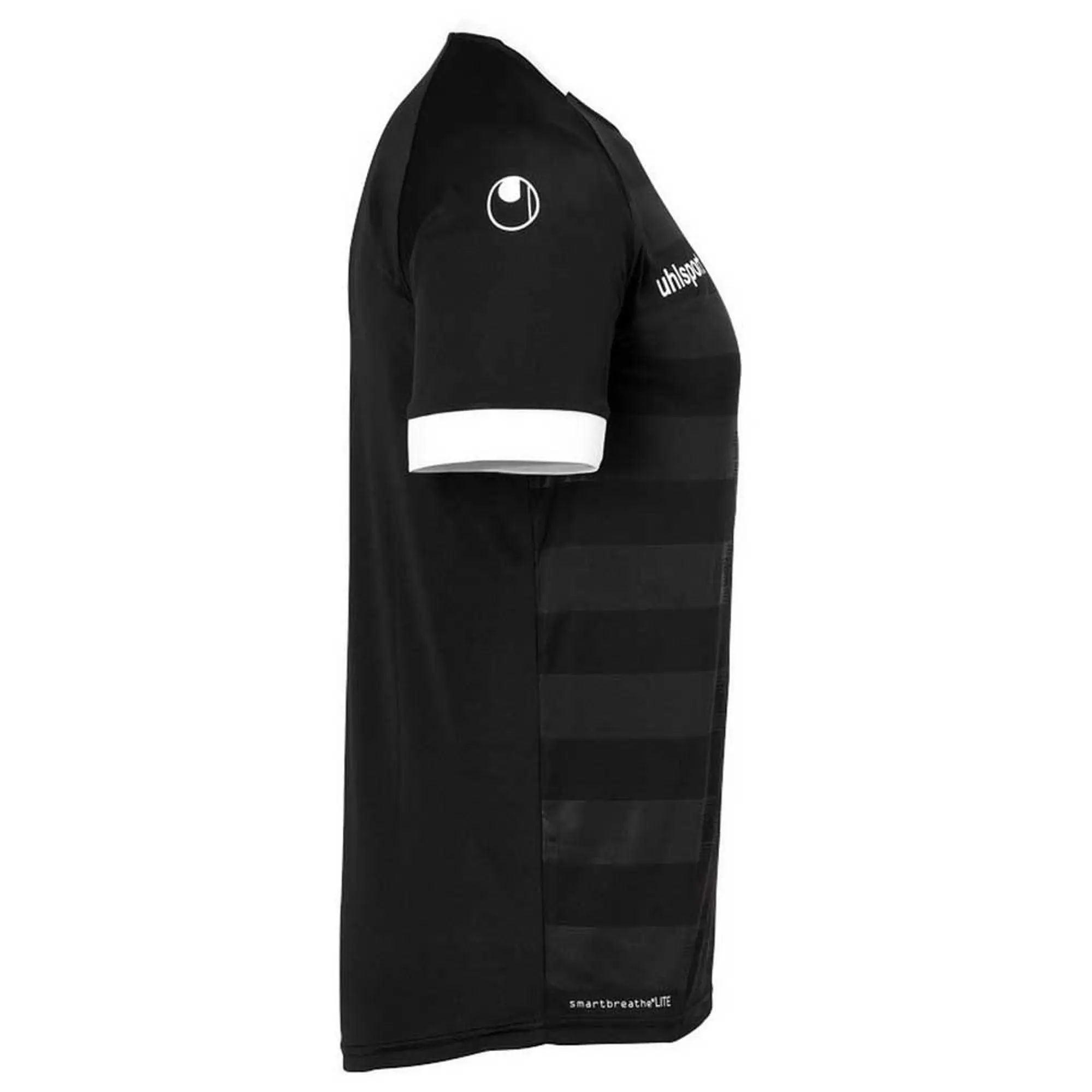 Uhlsport Division Ii Short Sleeve T-shirt  - Black