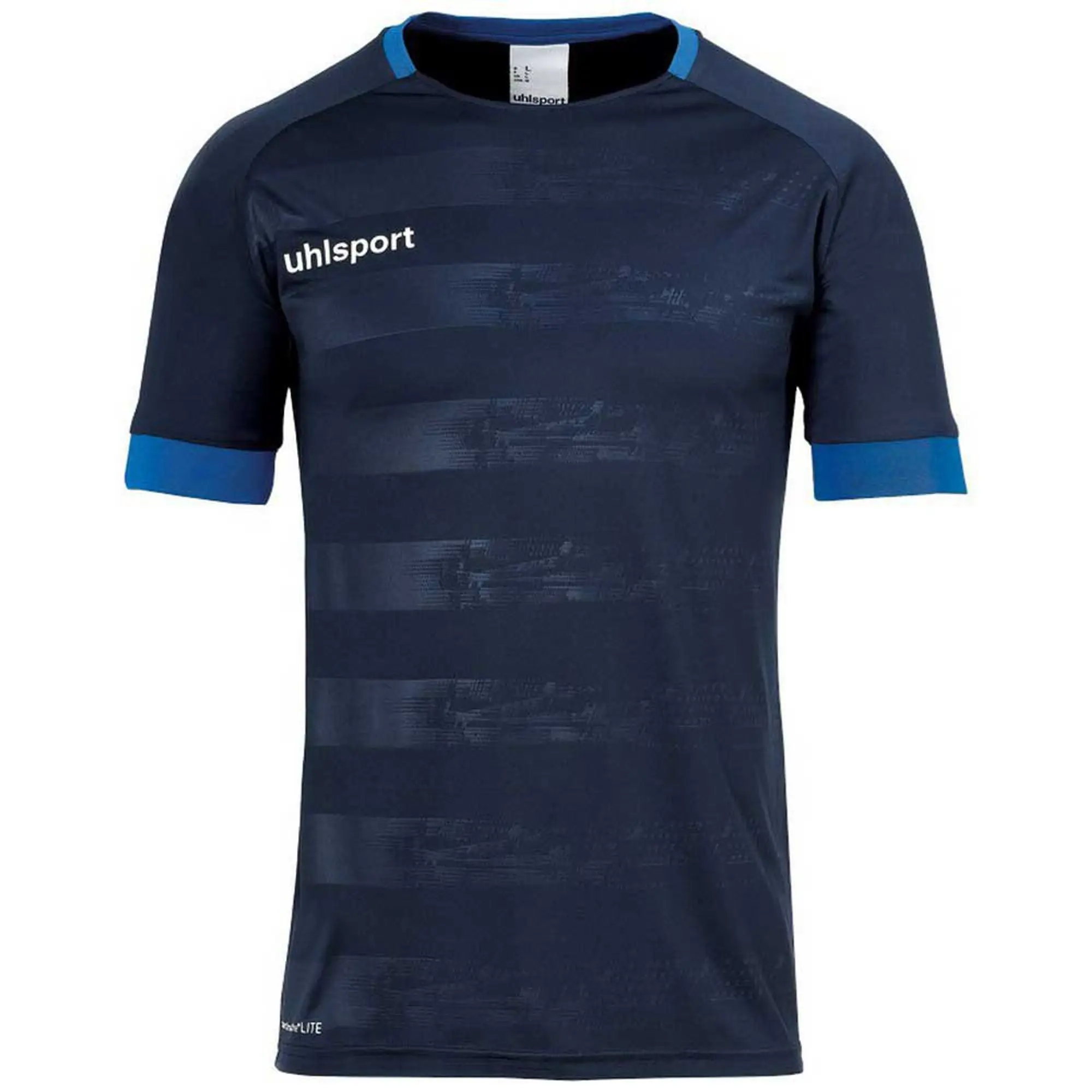 Uhlsport Division Ii Short Sleeve T-shirt  - Blue