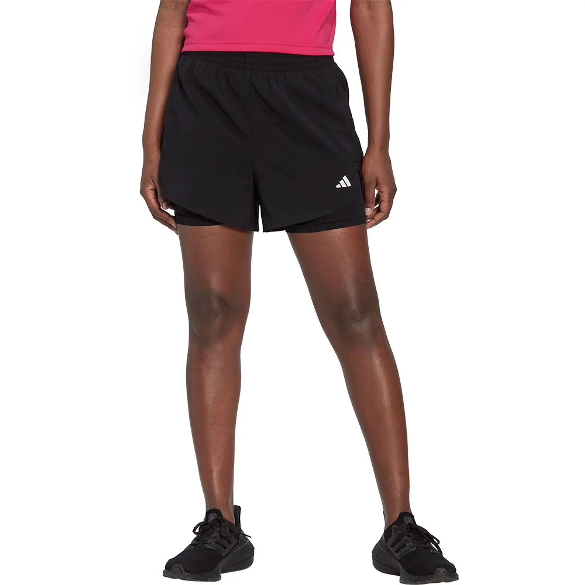 adidas Womens Aeroready Minimal 2In1 Shorts