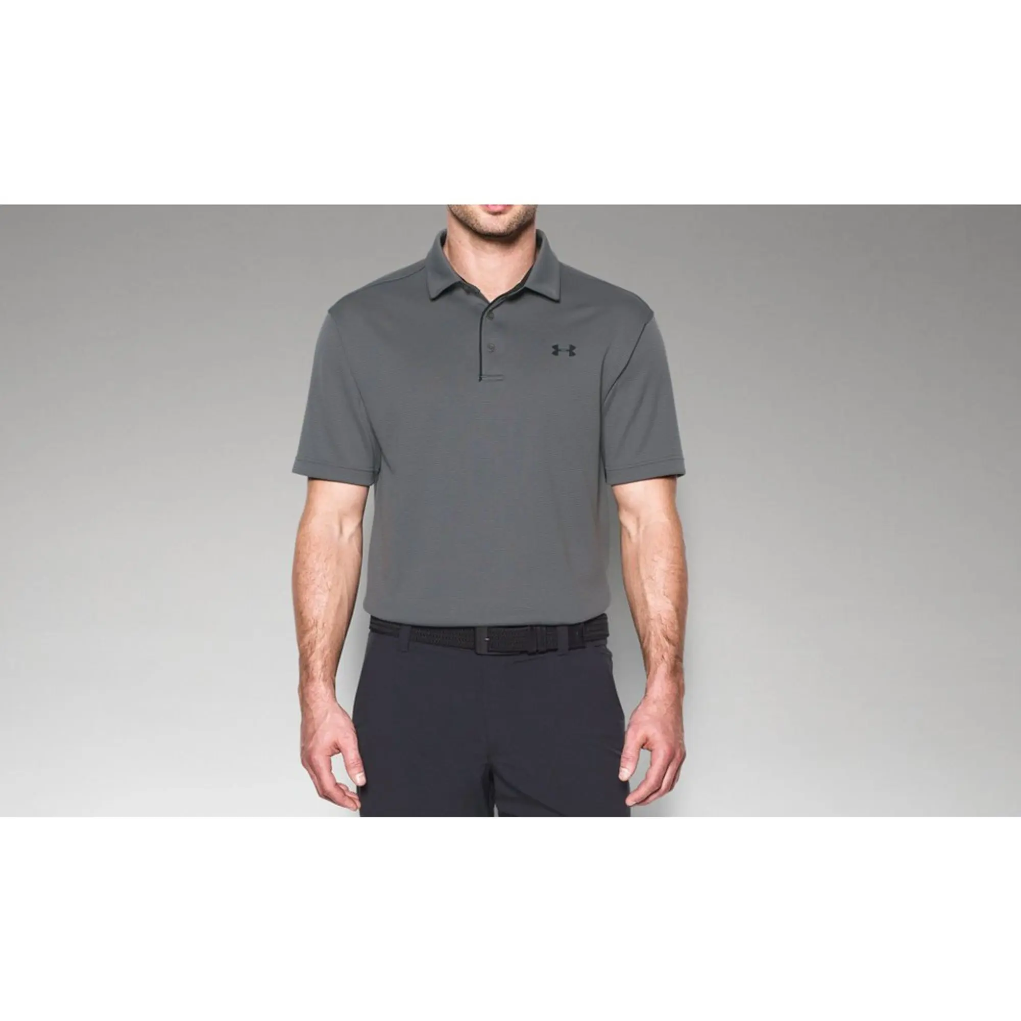 Men's  Under Armour  Tech™ Polo Graphite / Black / Black XXL