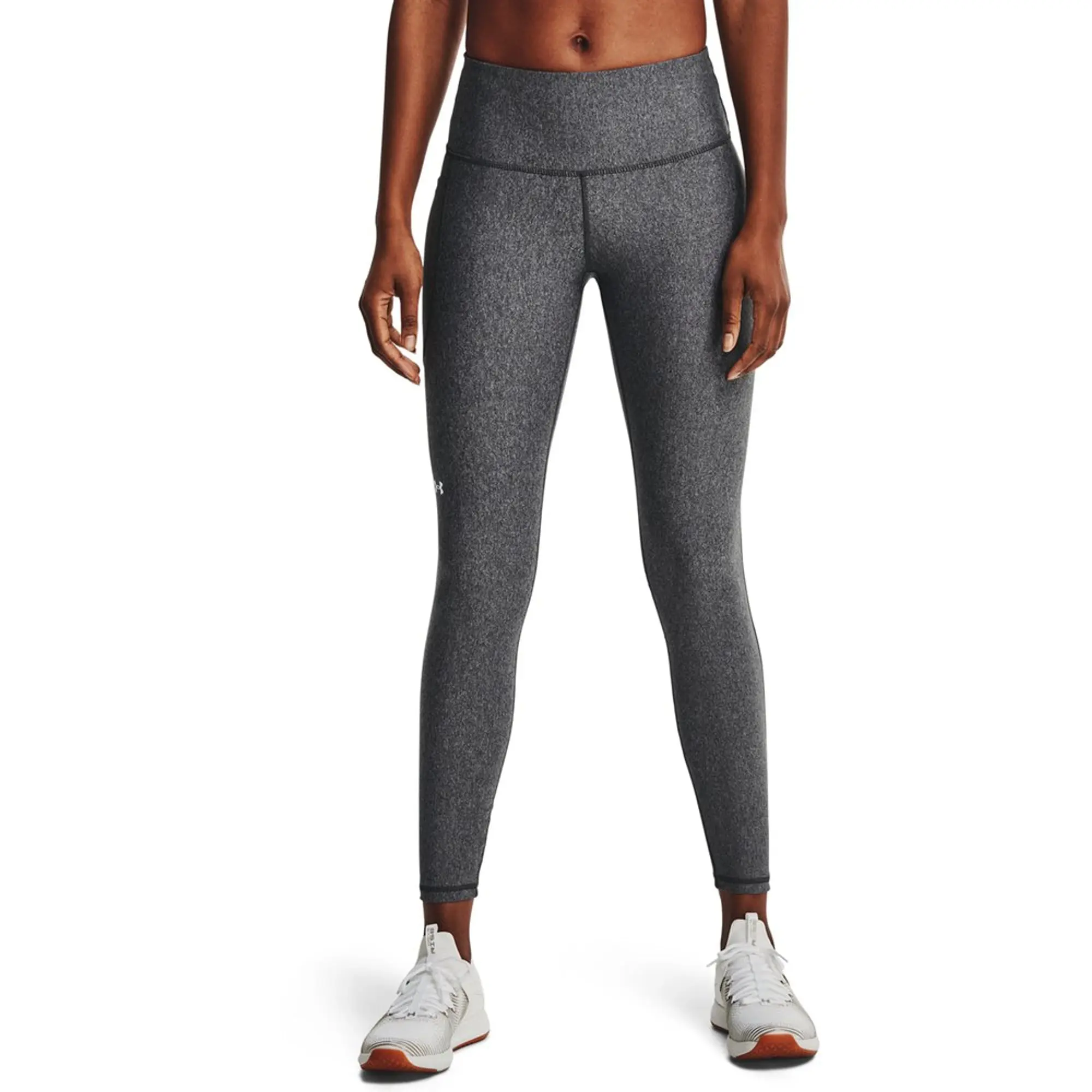 Under Armour Heatgear HiRise NS Tight Women - Dark Grey, White