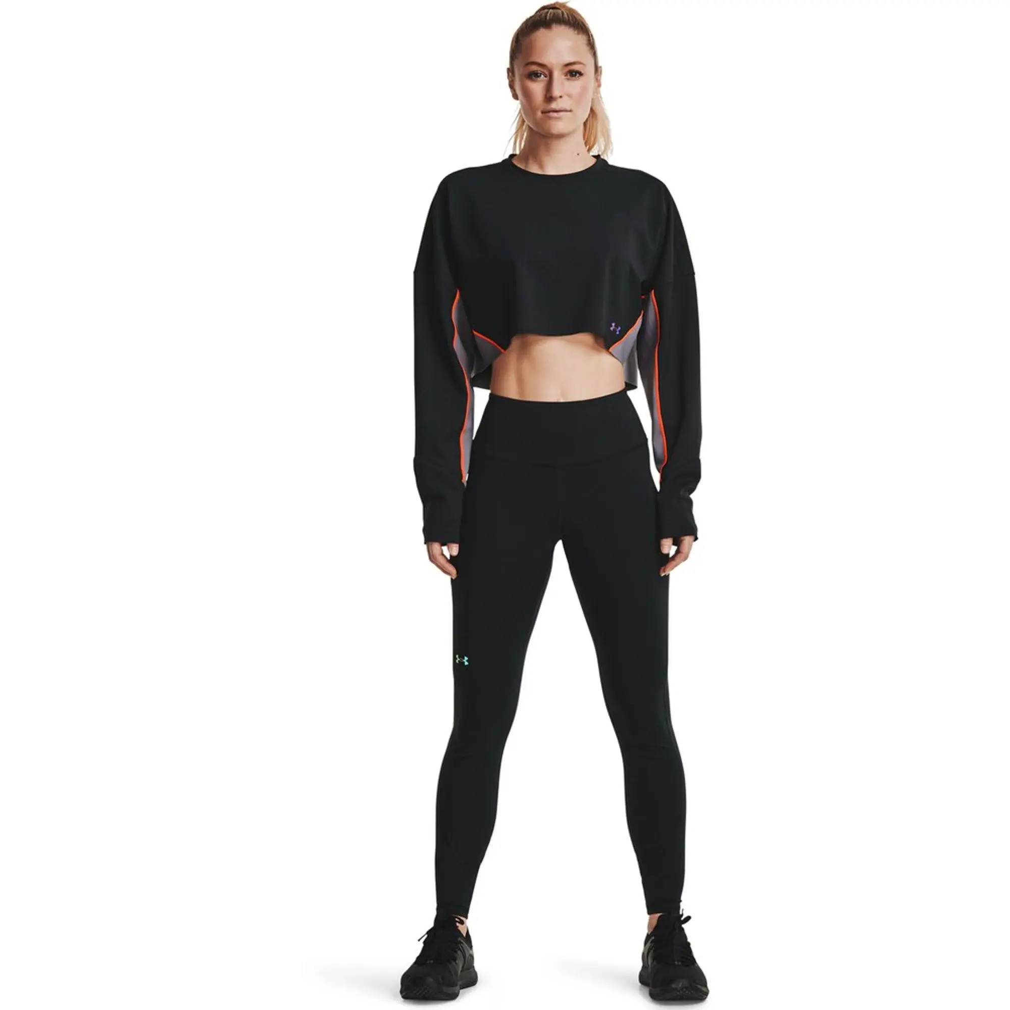 Under Armour Long Rush Leggings  - Black