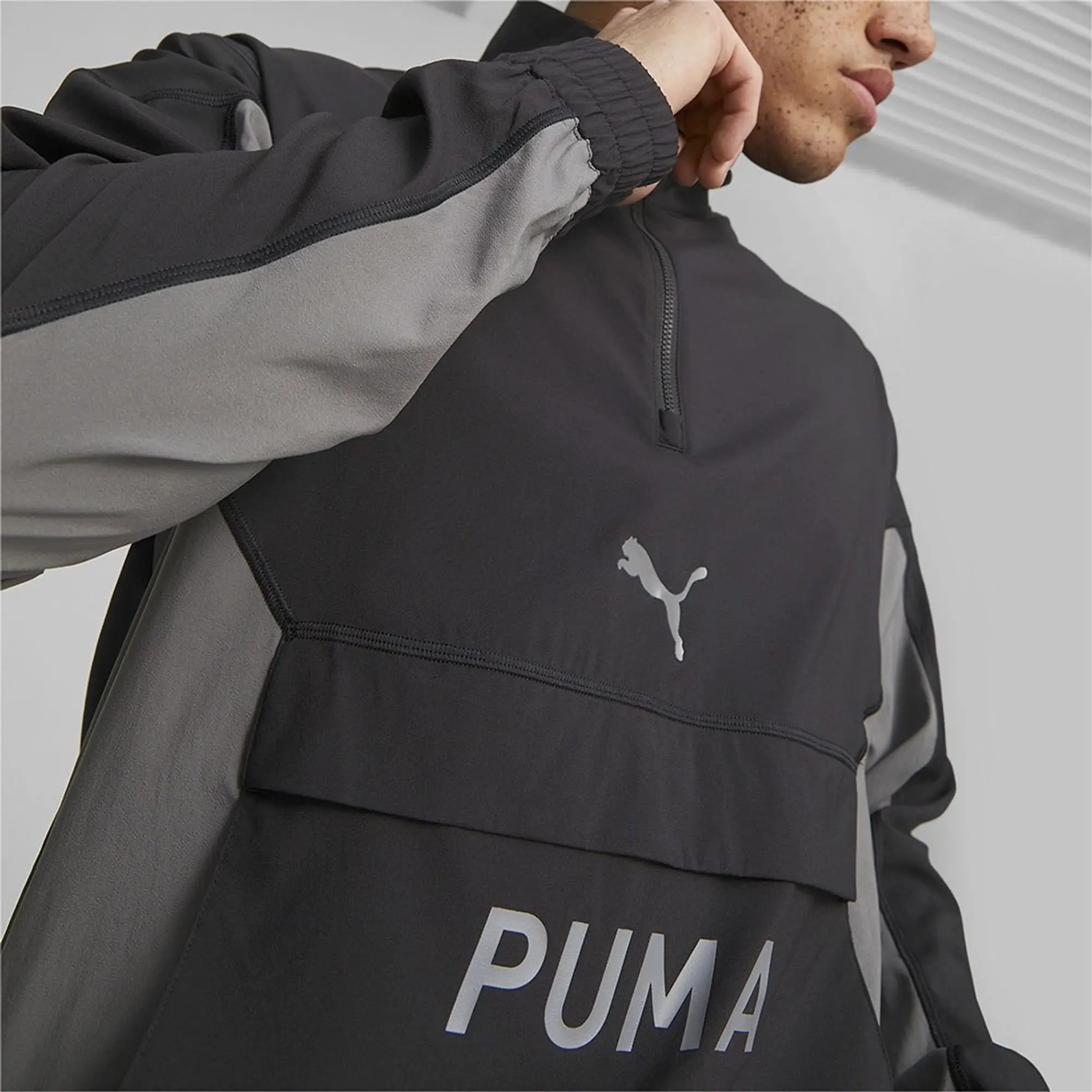 Puma Fit Woven Jacket  - Black