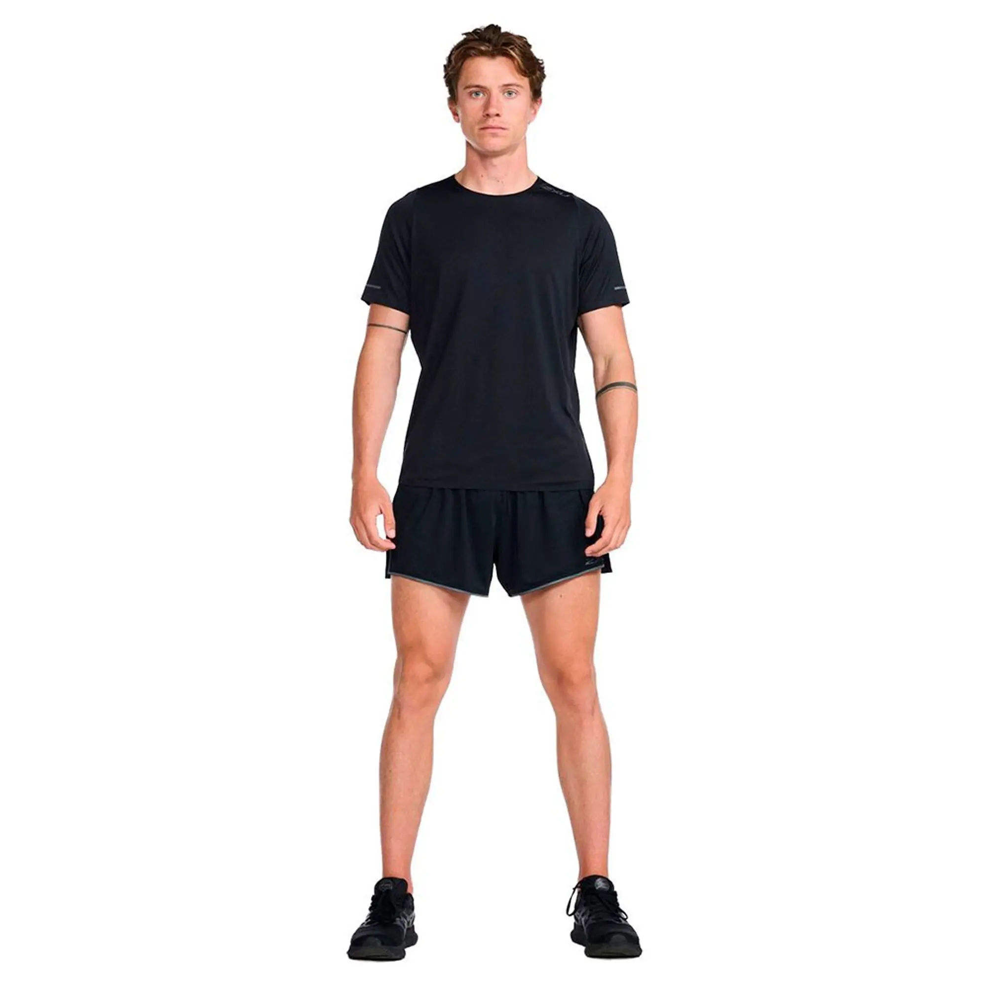 2xu Light Speed Tech Short Sleeve T-shirt  - Black