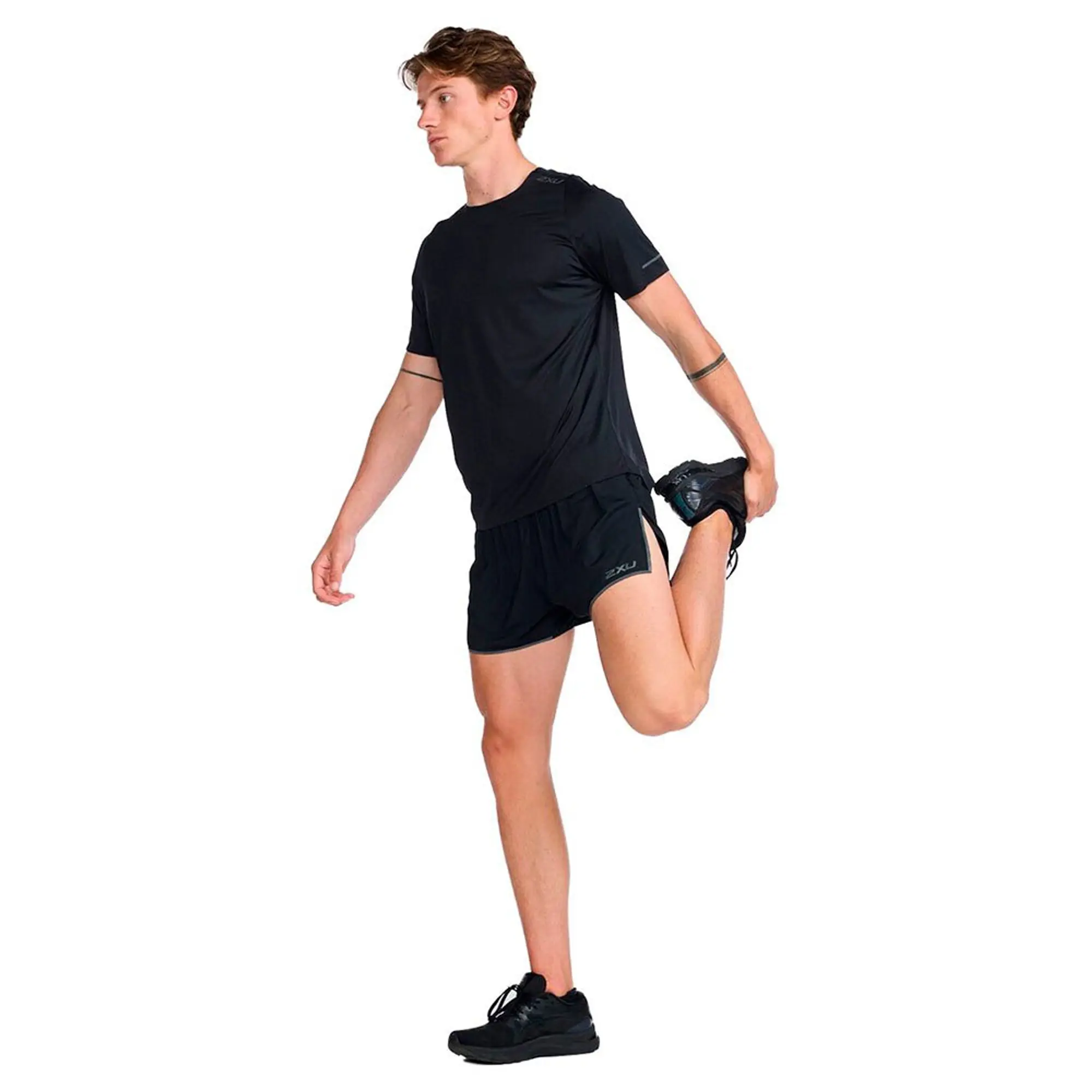 2xu Light Speed Tech Short Sleeve T-shirt  - Black