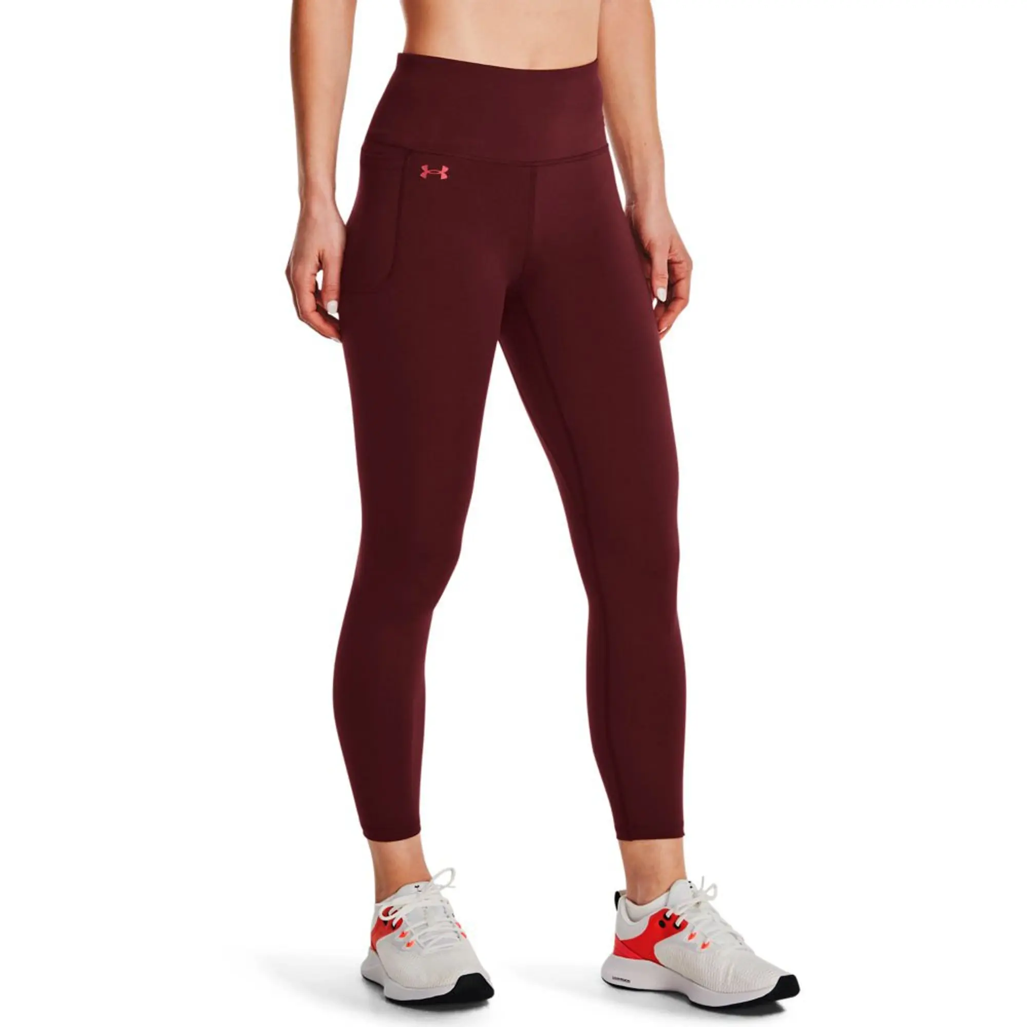 Under Armour Motion Ankle Tight Women - Dark Red