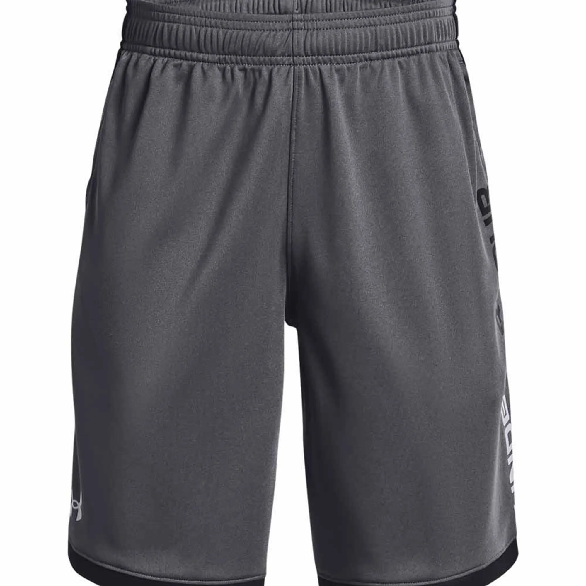 Boys'  Under Armour  Stunt 3.0 Shorts Pitch Gray / Black / Mod Gray YSM (50 - 54 in)