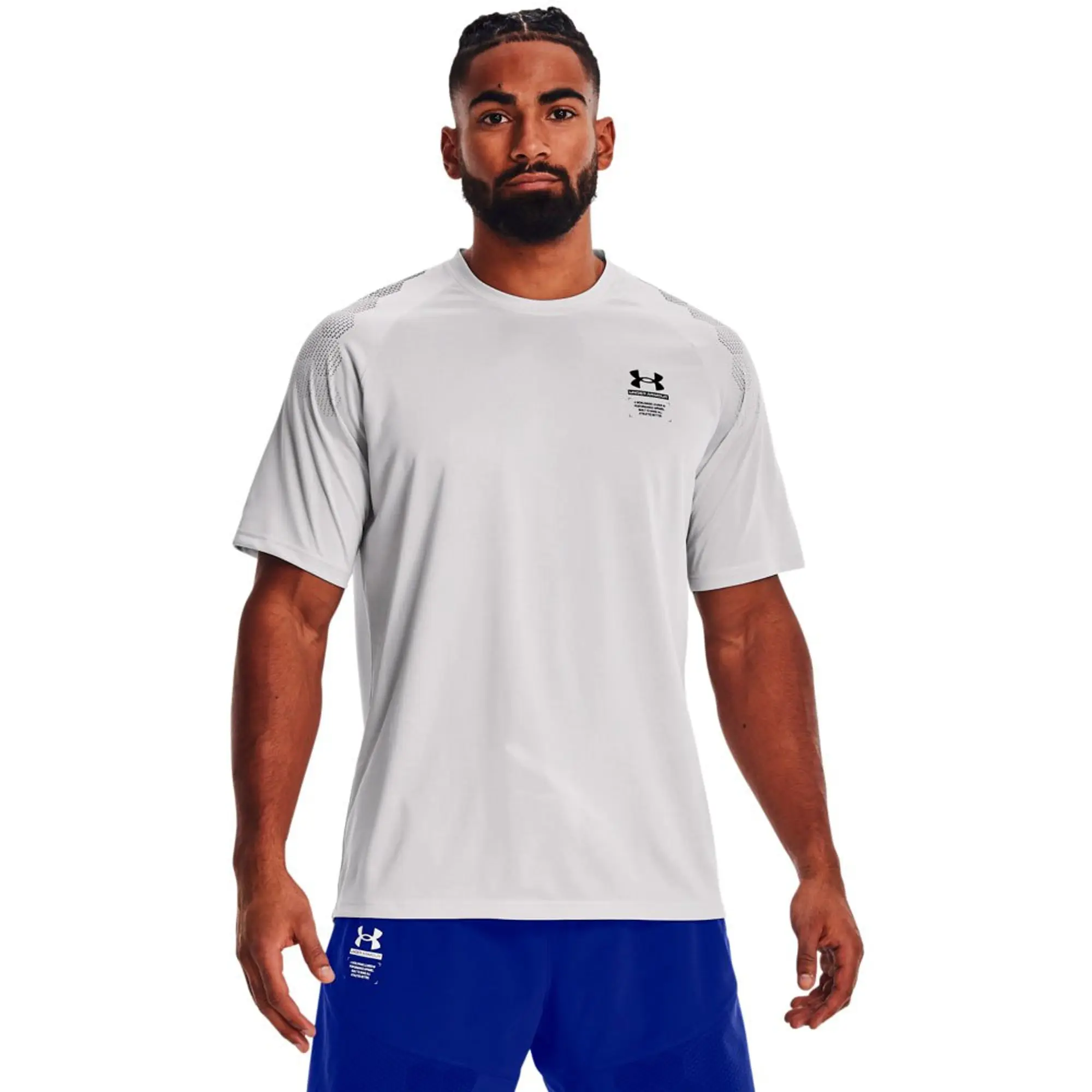 Under Armour Armourprint Short Sleeve T-shirt  - White