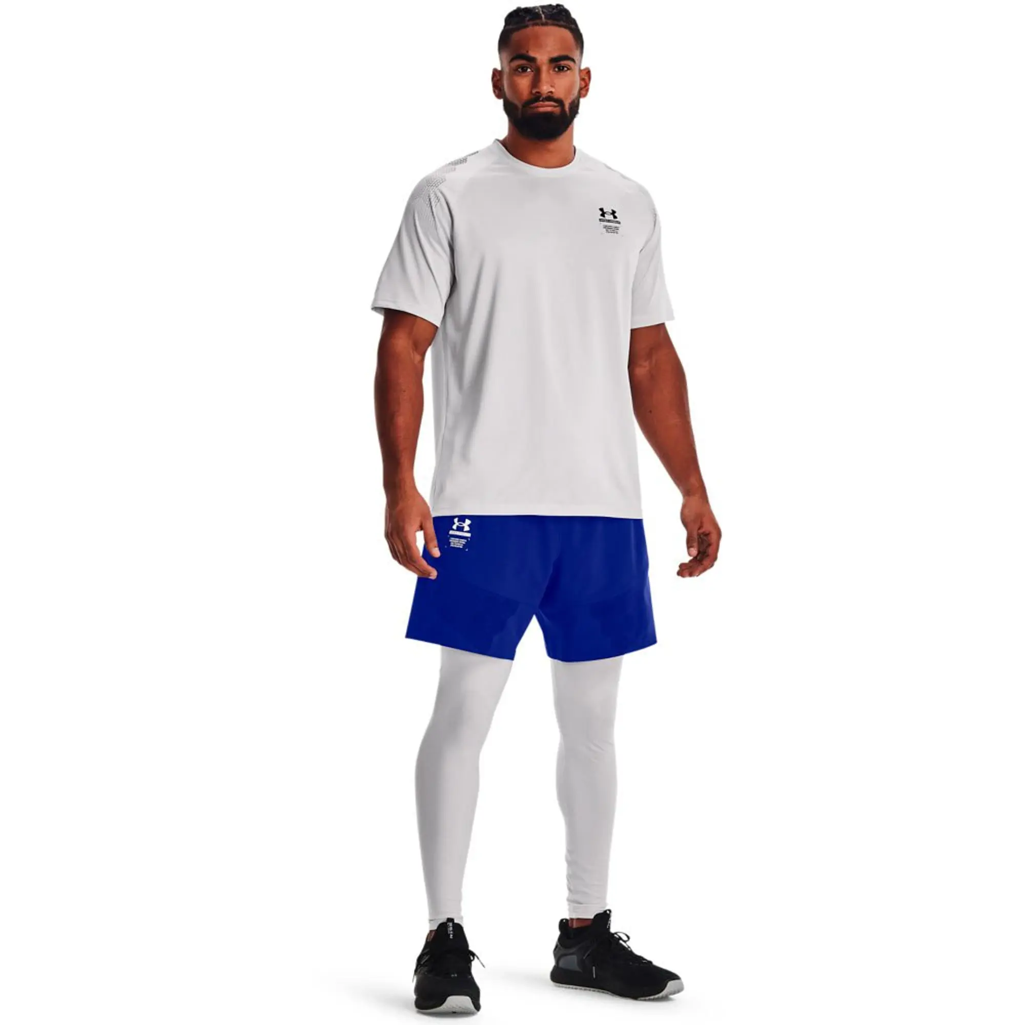 Under Armour Armourprint Short Sleeve T-shirt  - White