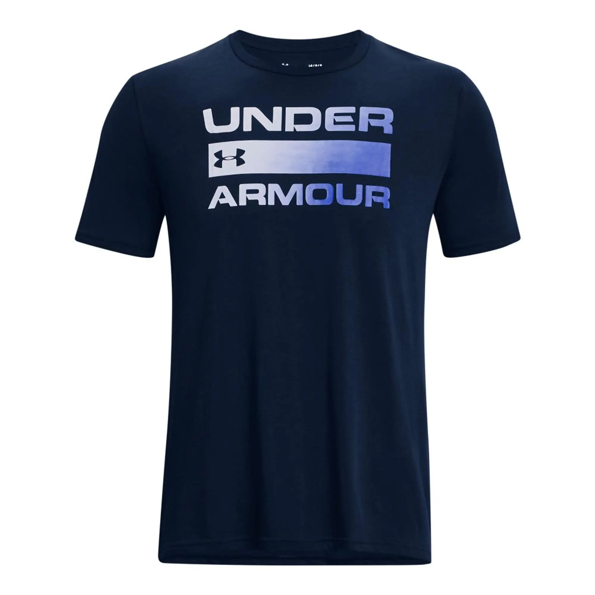 Men's  Under Armour  Team Issue Wordmark Short Sleeve Academy / Royal XL
