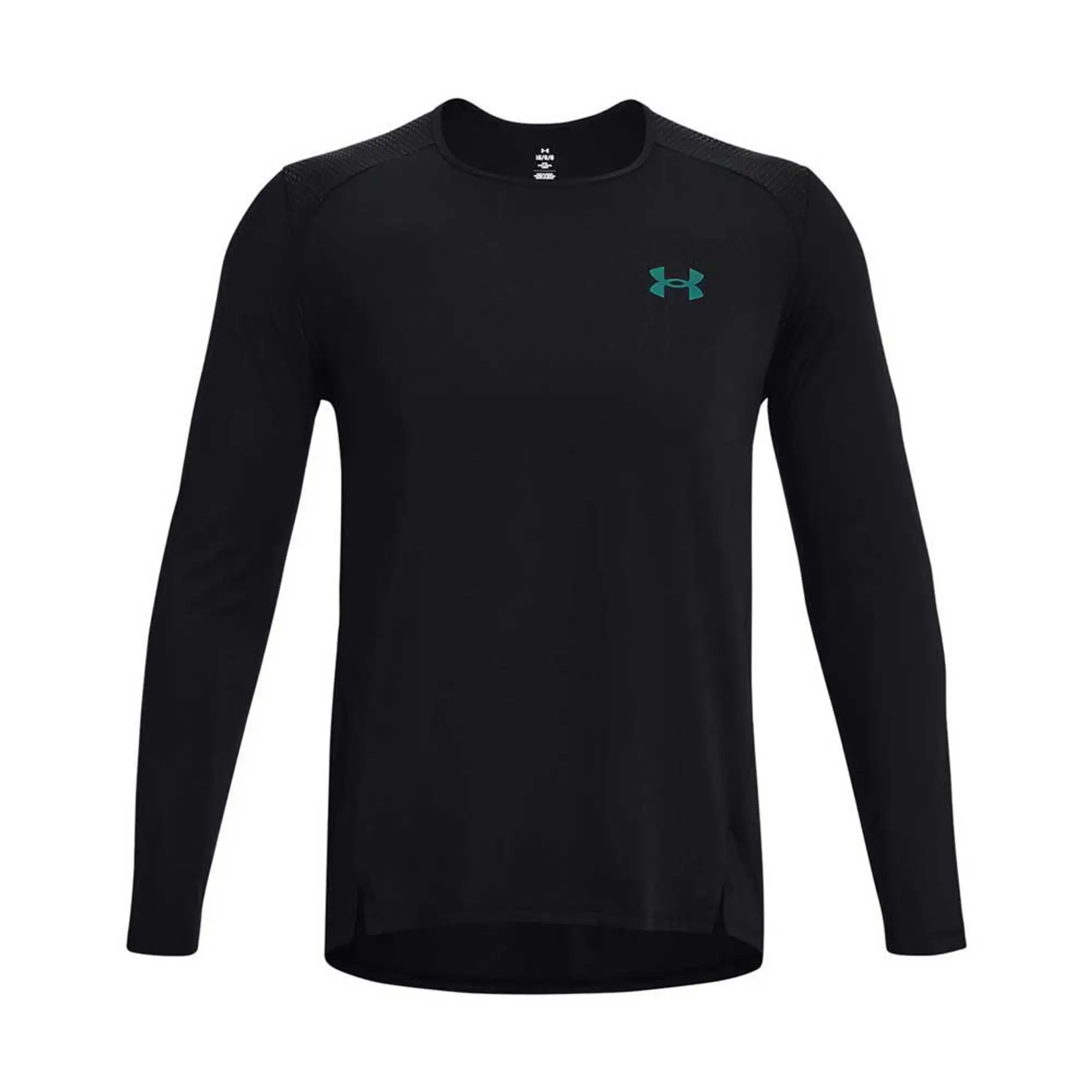 Under Armour Armour Ua Armourprint Ls Gym Top Mens - Black
