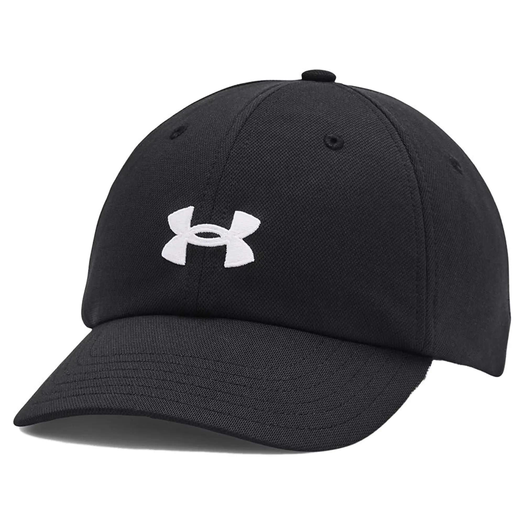 Women's  Under Armour  Blitzing Adjustable Cap Black / White OSFM