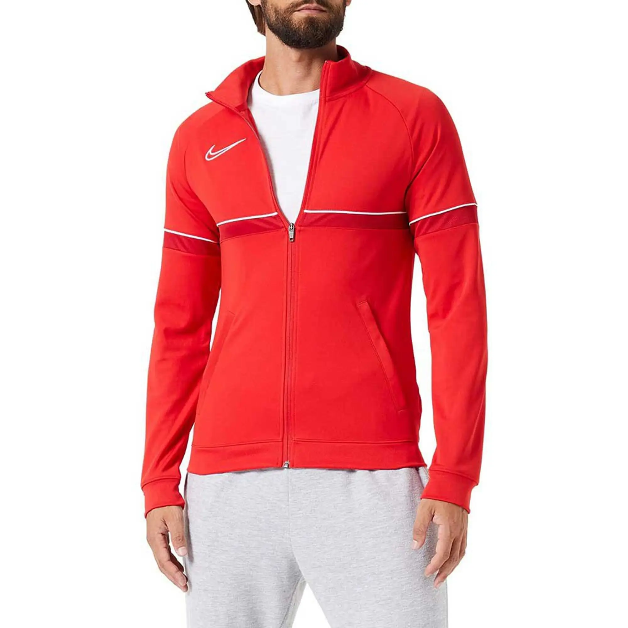Nike Cw6113 Dri-fit Tracksuit Jacket  - Red