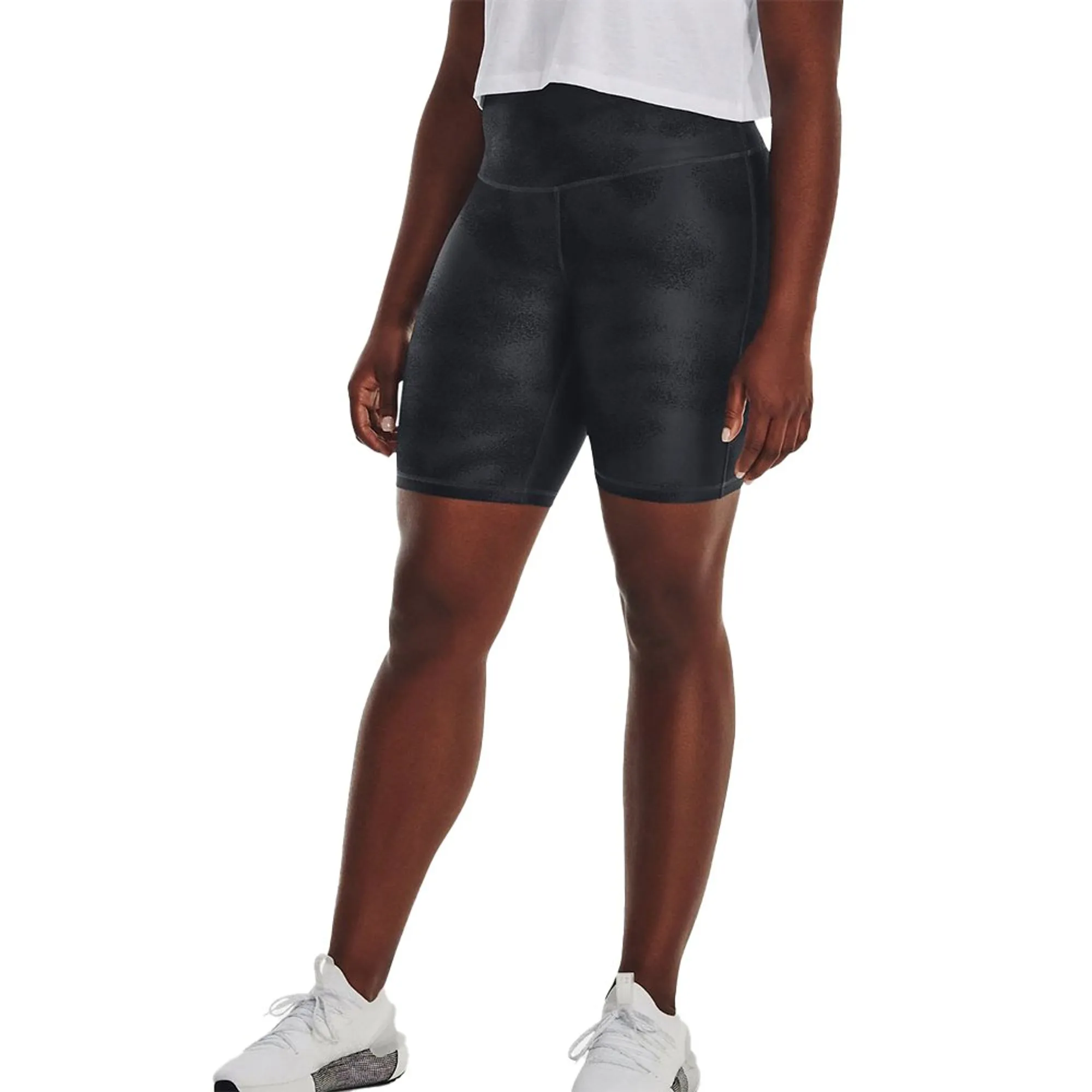 Under Armour Heatgear Armour Aop Short Leggings  - Black