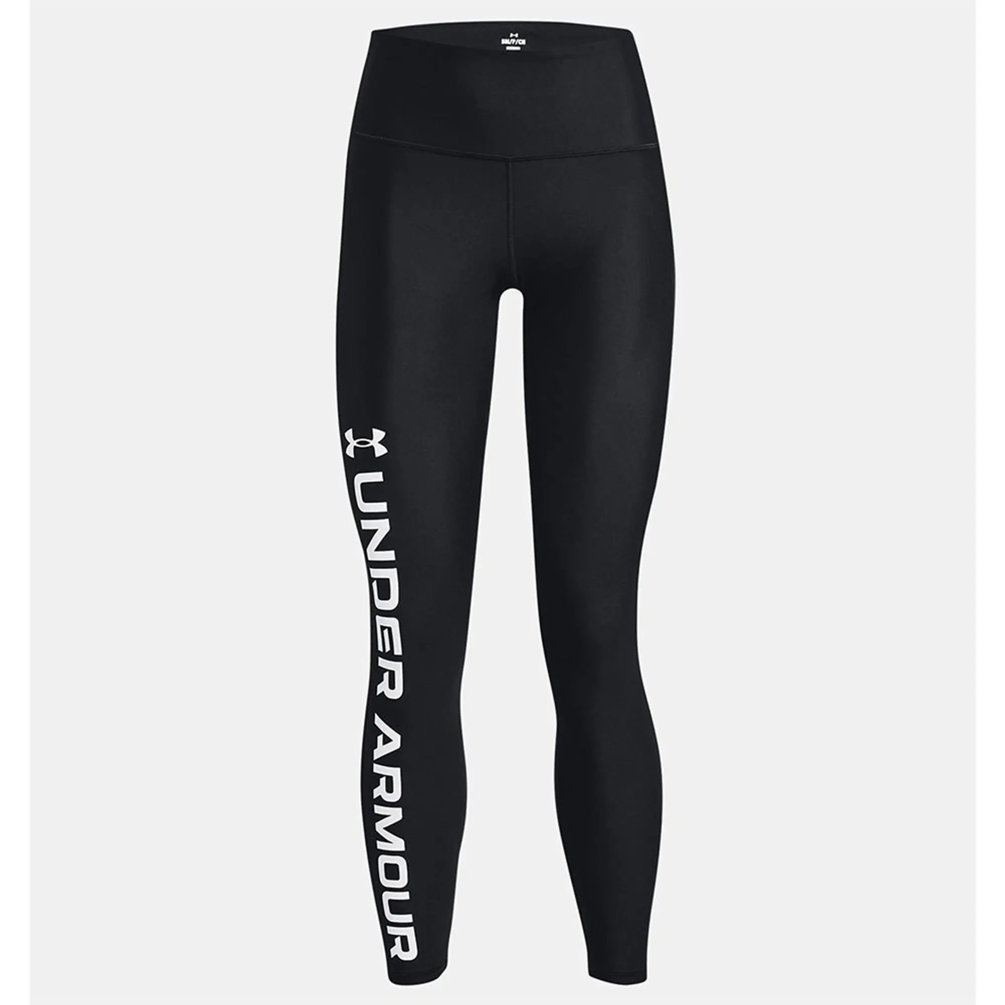 Under Armour Women's HeatGear® Full-Length Leggings Black / White XS