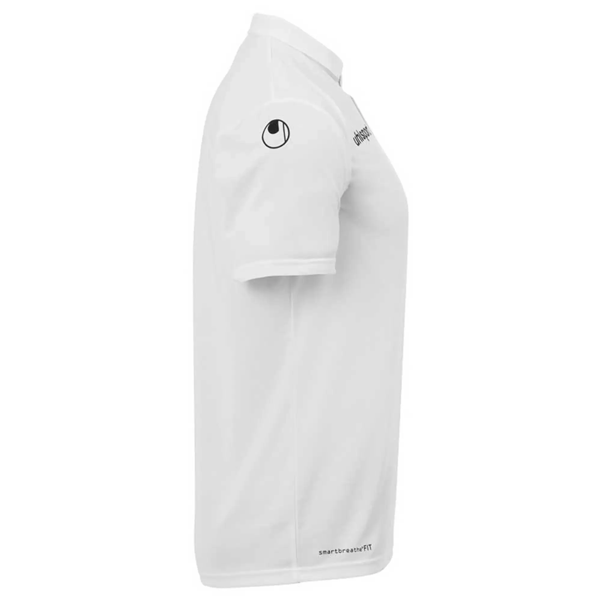 Uhlsport Essential Poly Short Sleeve Polo  - White