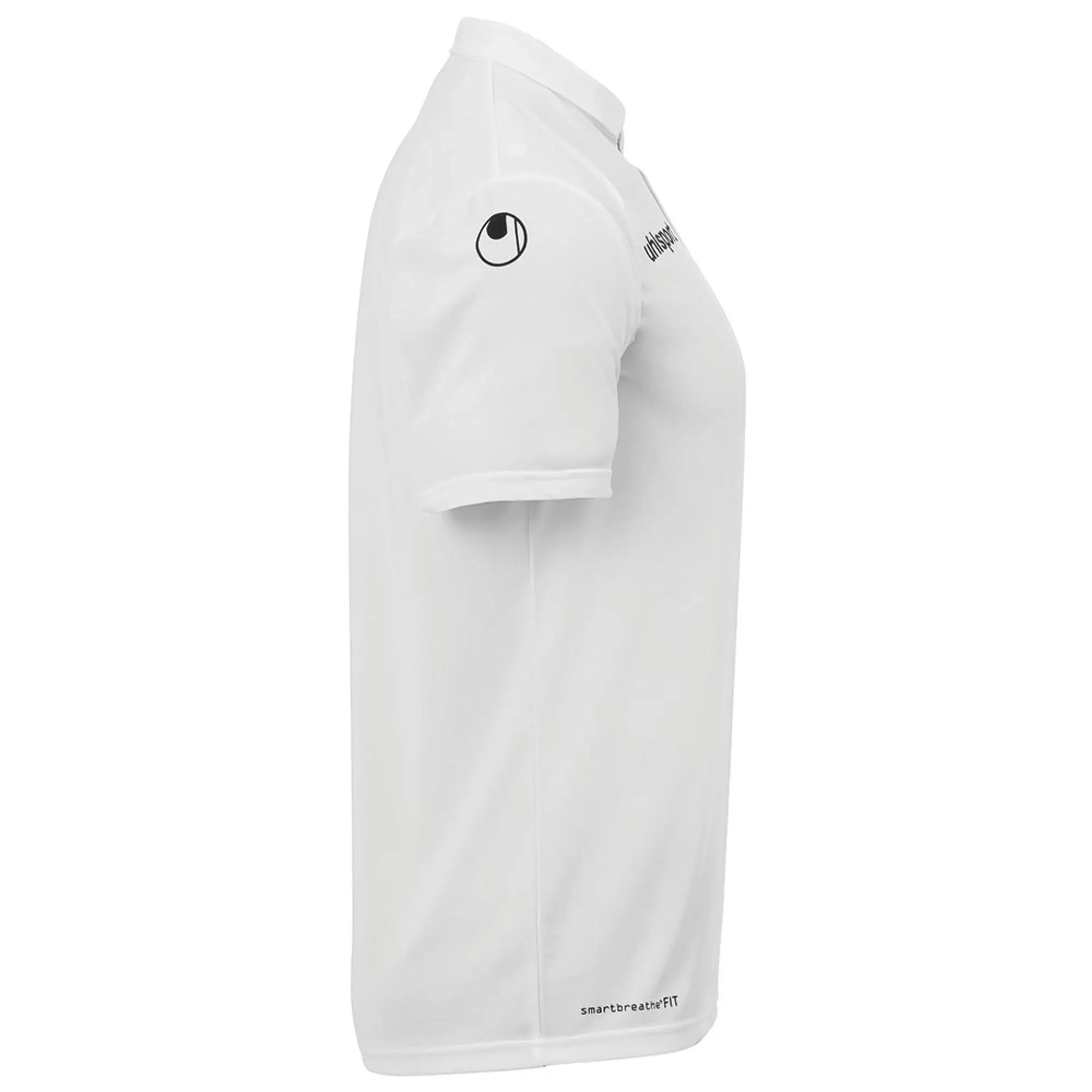 Uhlsport Essential Poly Short Sleeve Polo  - White