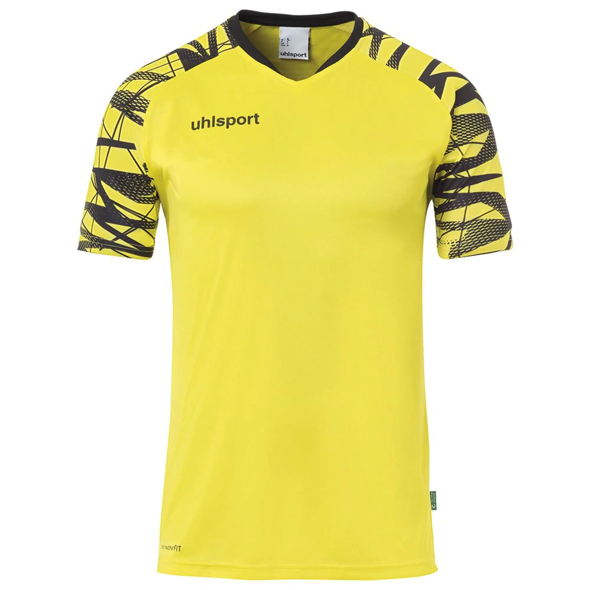Uhlsport Goal 25 Short Sleeve T-shirt  - Yellow
