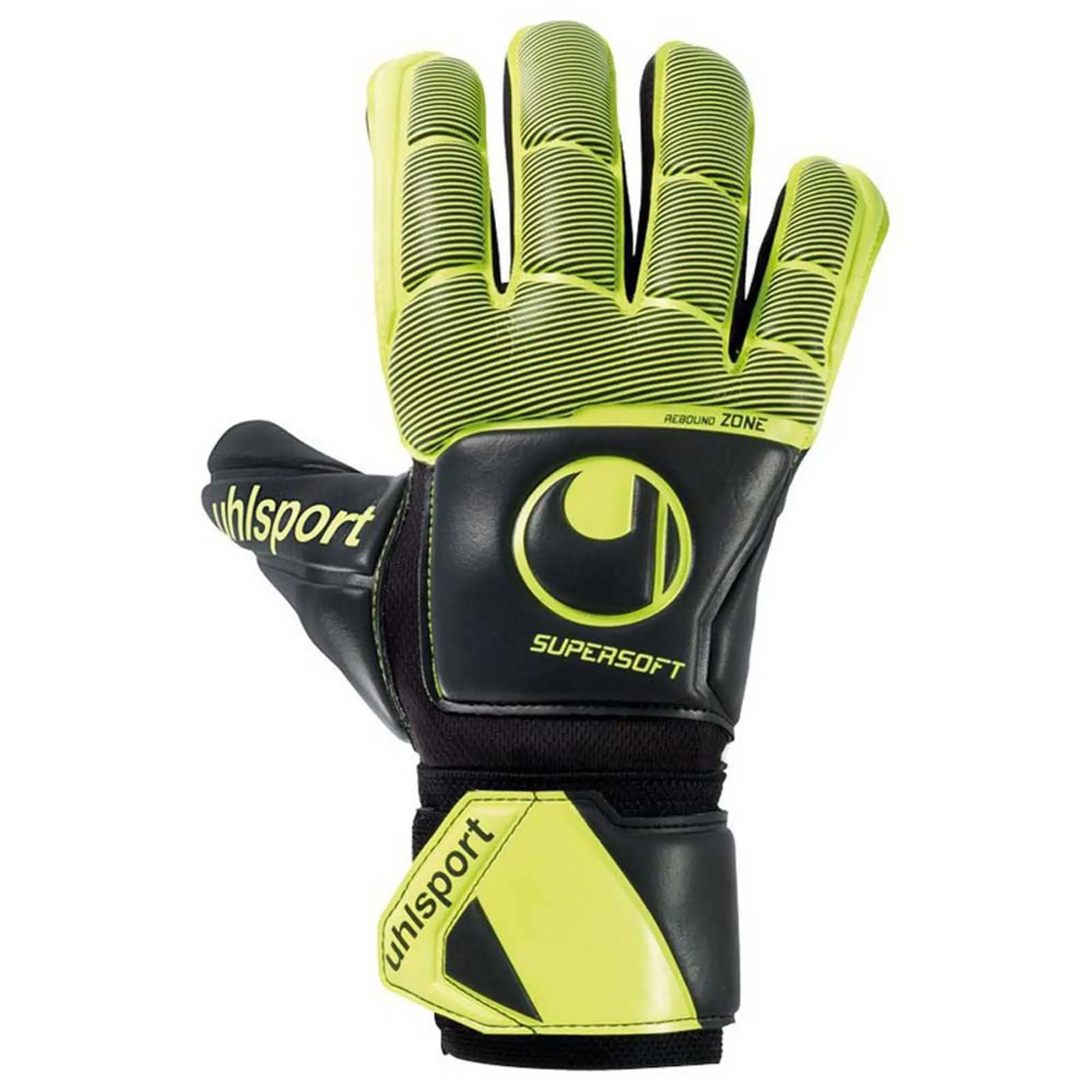 Uhlsport Goalkeeper Gloves Supersoft Flex Frame - ['Yellow']