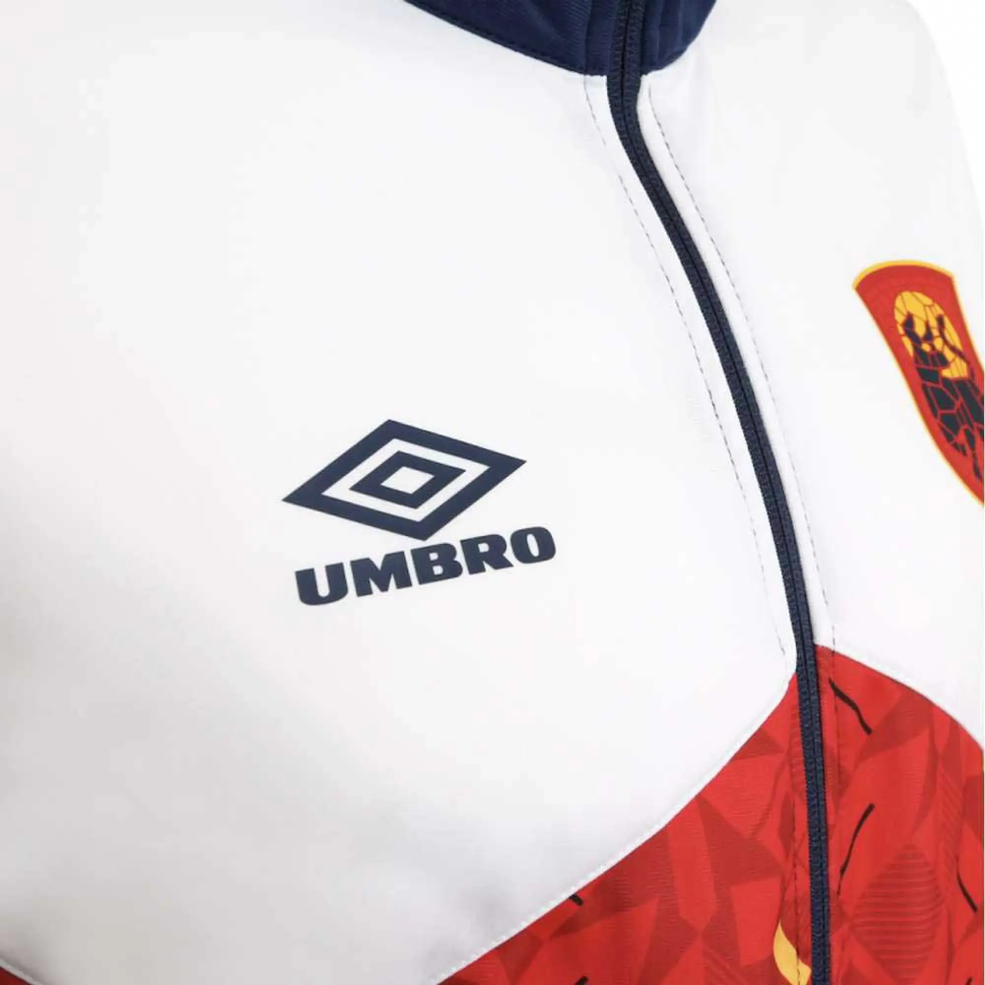 Umbro Spain World Cup 2022 Jacket  - White,Blue