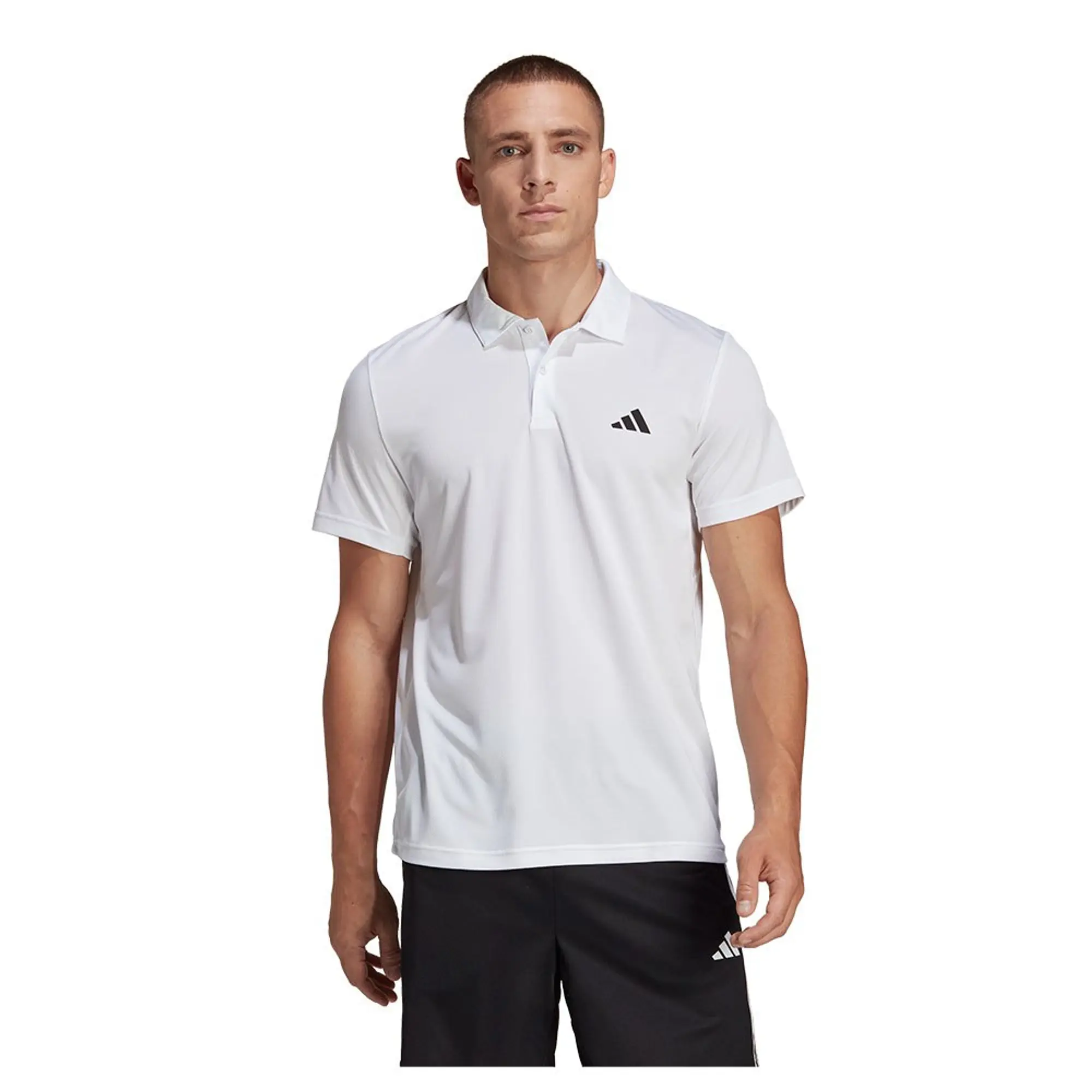 adidas Mens Fab Polo Shirt - White