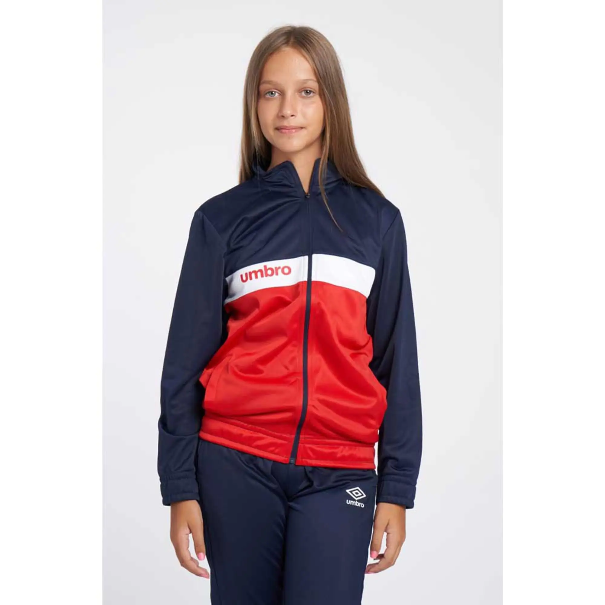 Umbro Sportswear Tracksuit Jacket  - Red,Blue