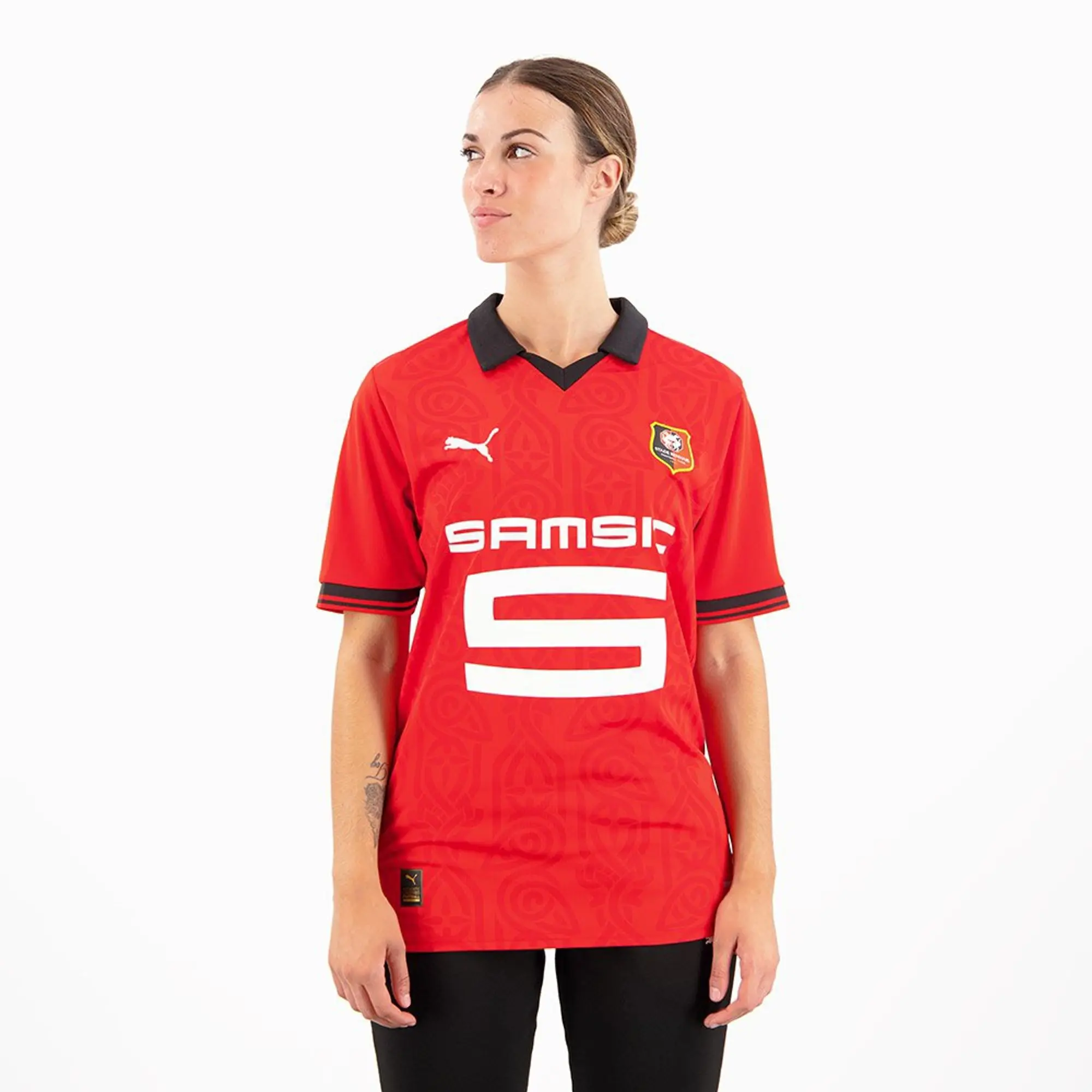 Puma Rennes Mens SS Home Shirt 2023/24