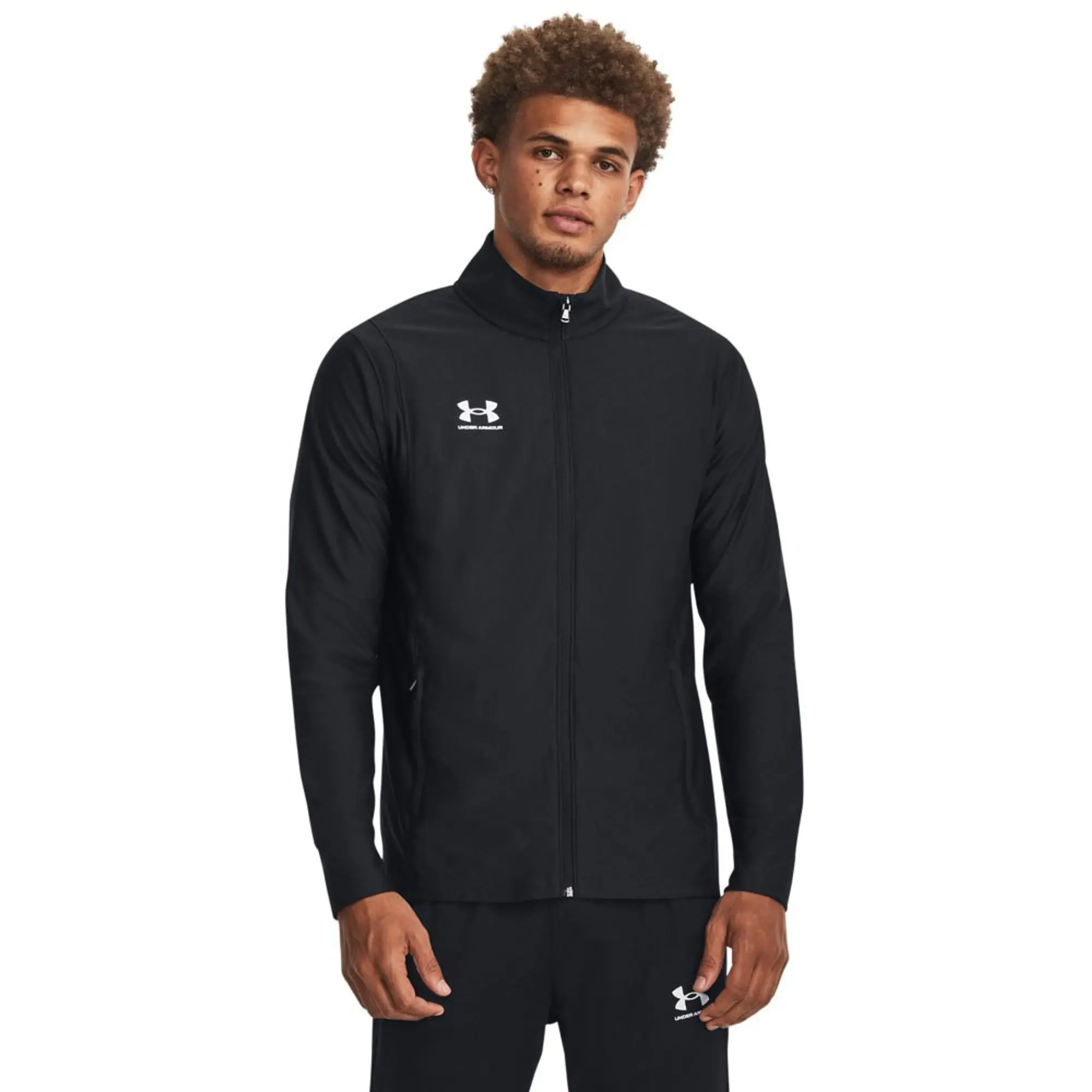 Men's  Under Armour  Challenger Track Jacket Black / White XXL