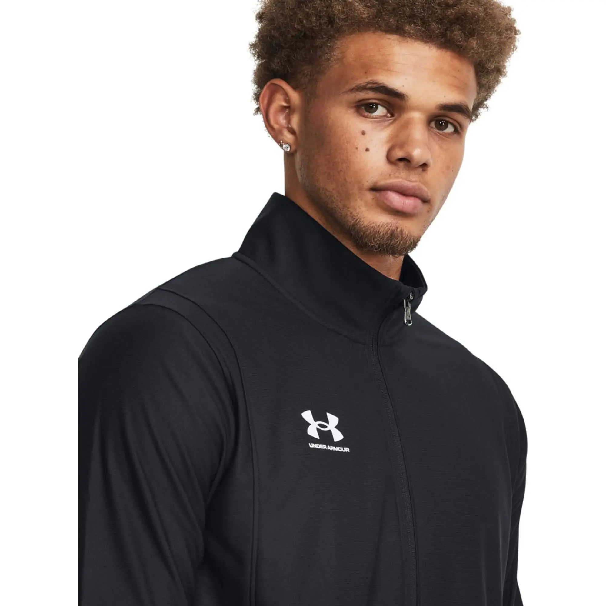 Men's  Under Armour  Challenger Track Jacket Black / White XXL