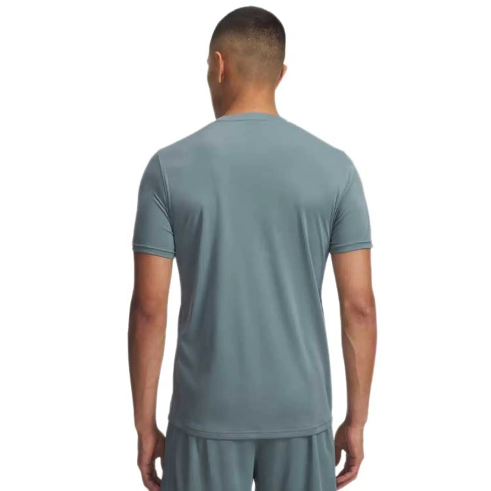 Under Armour  Challenger Men's Training Short Sleeve Jasper Blue / Squad Orange L
