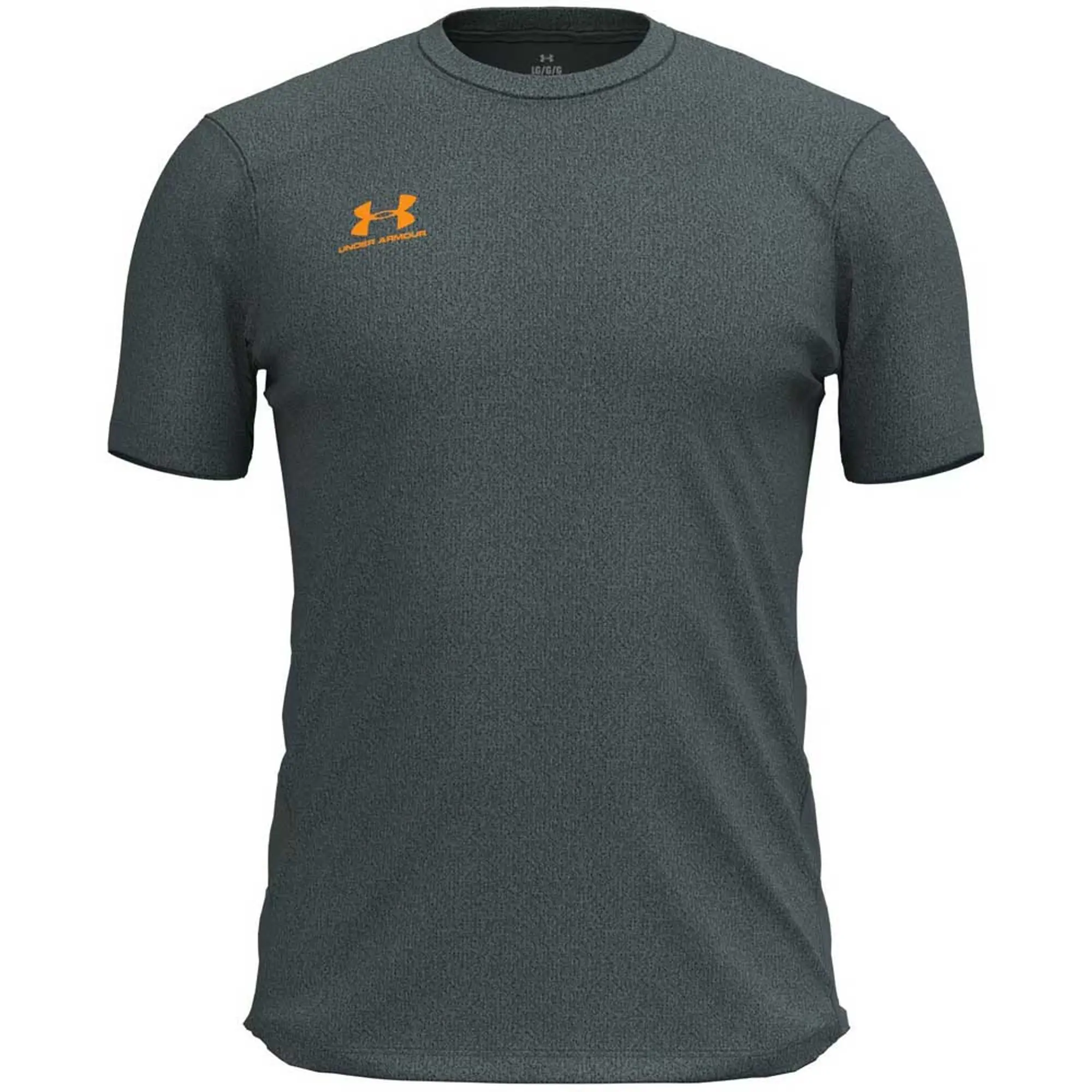 Under Armour  Challenger Men's Training Short Sleeve Jasper Blue / Squad Orange L